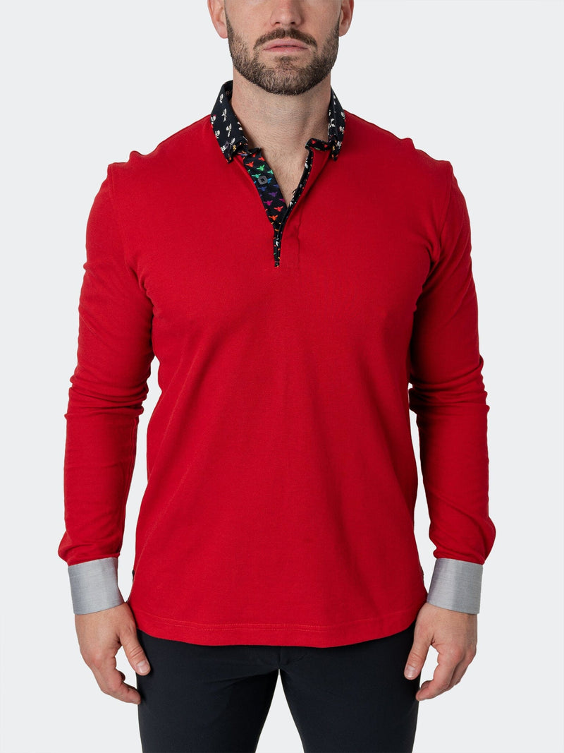 Polo NewtonSolidHead Red