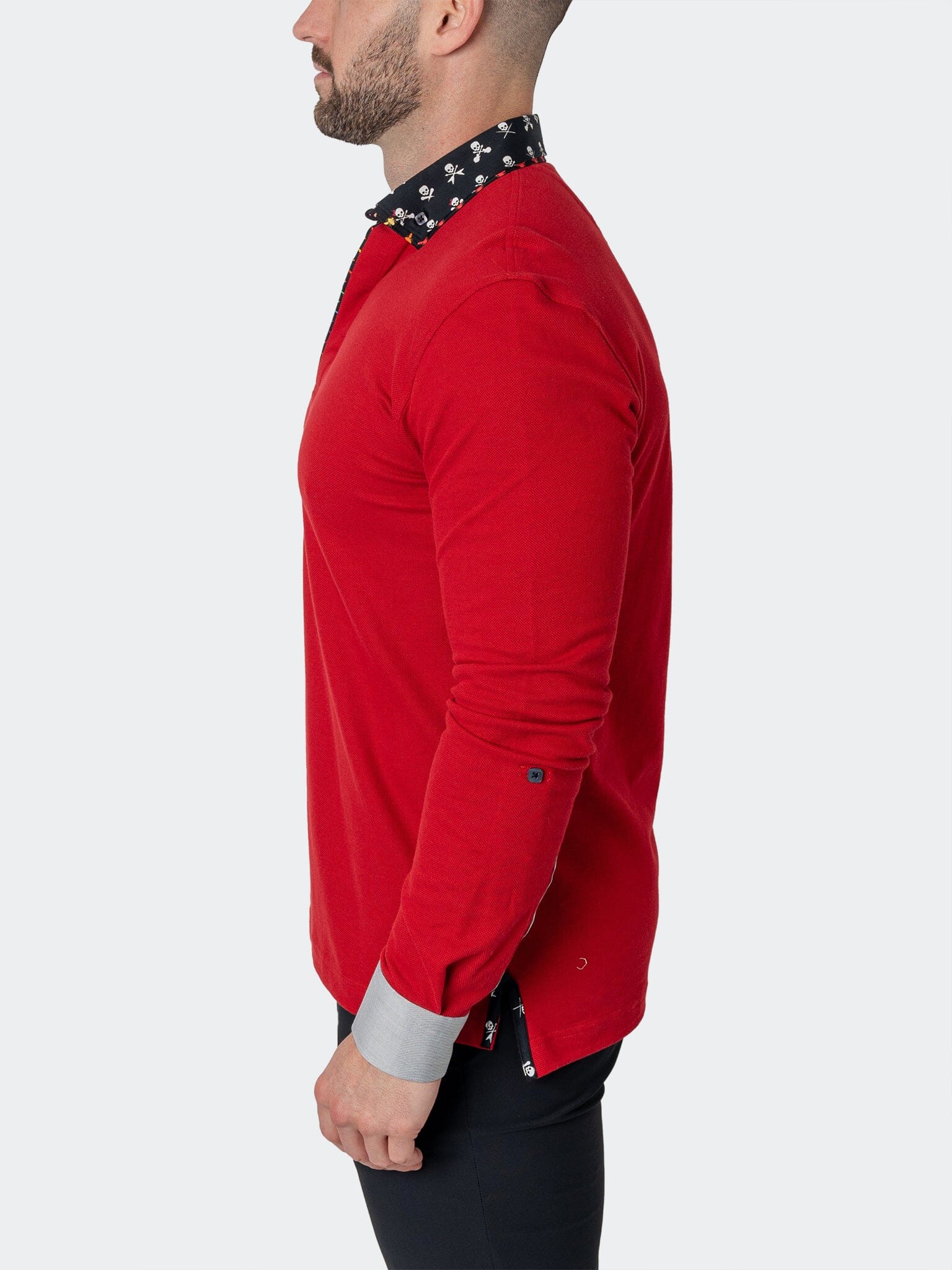 Newton Solid Red Polo