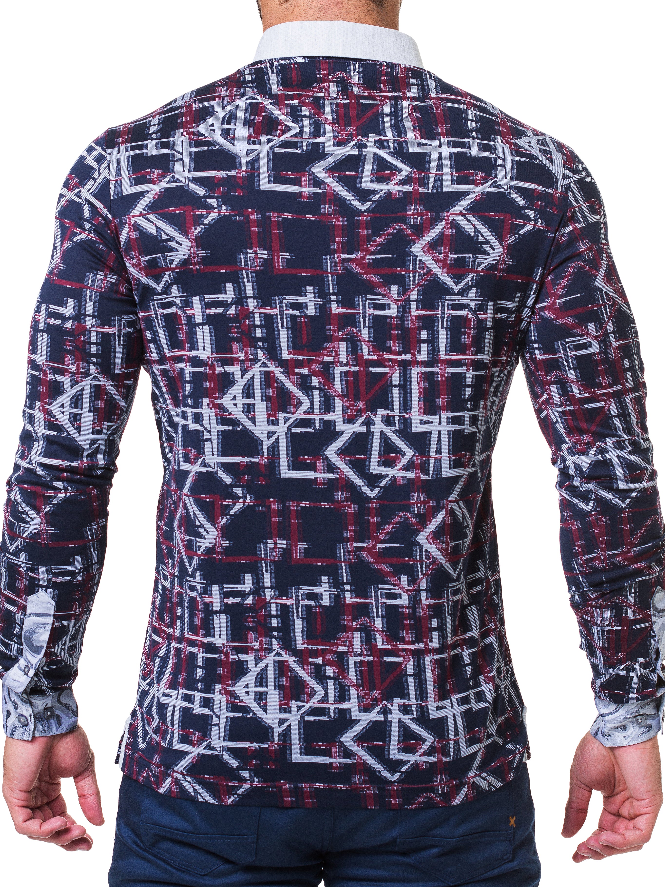 Newton Hero Black Long Sleeve Polo