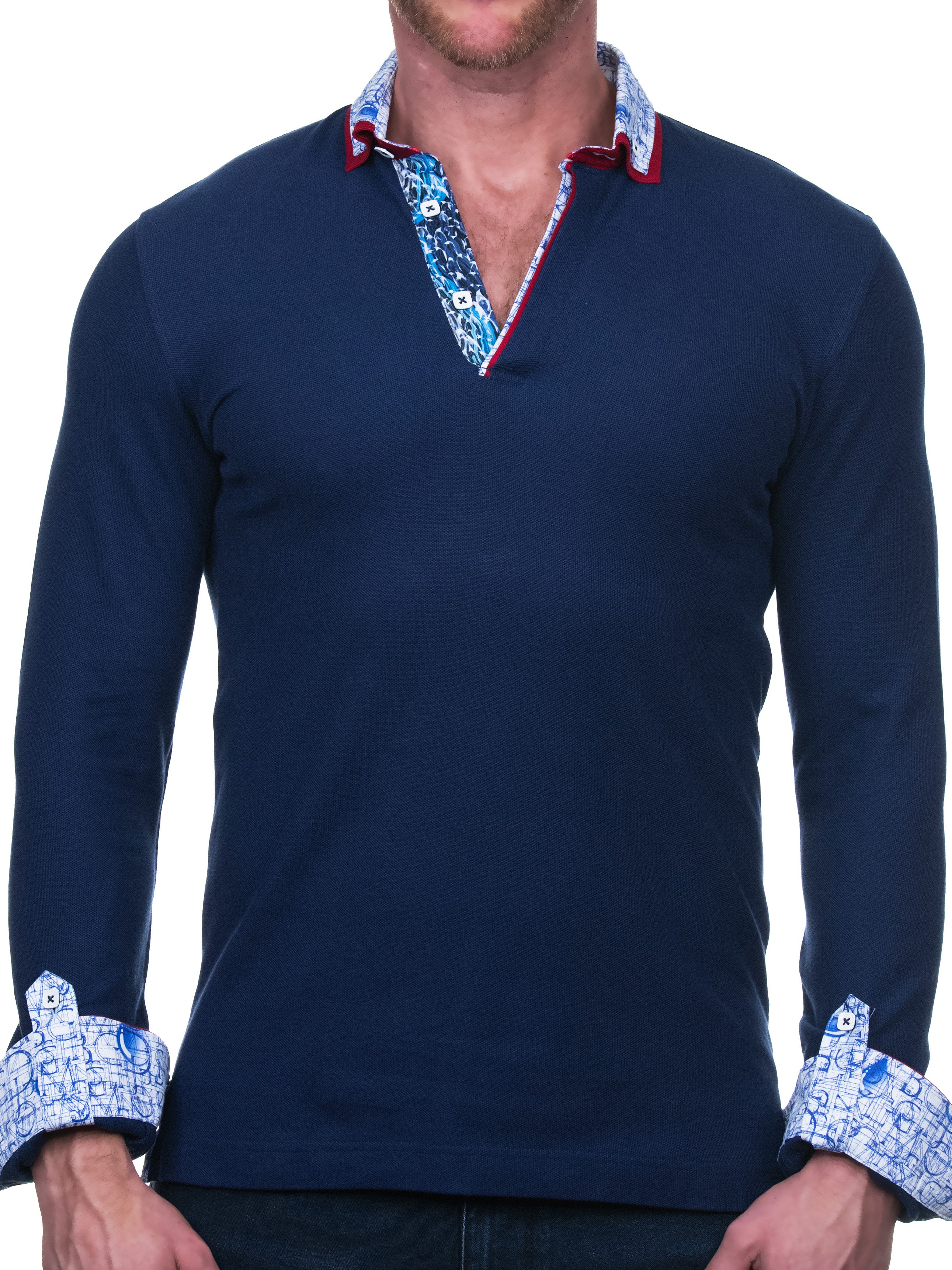 Polo Newton DCLetter Blue