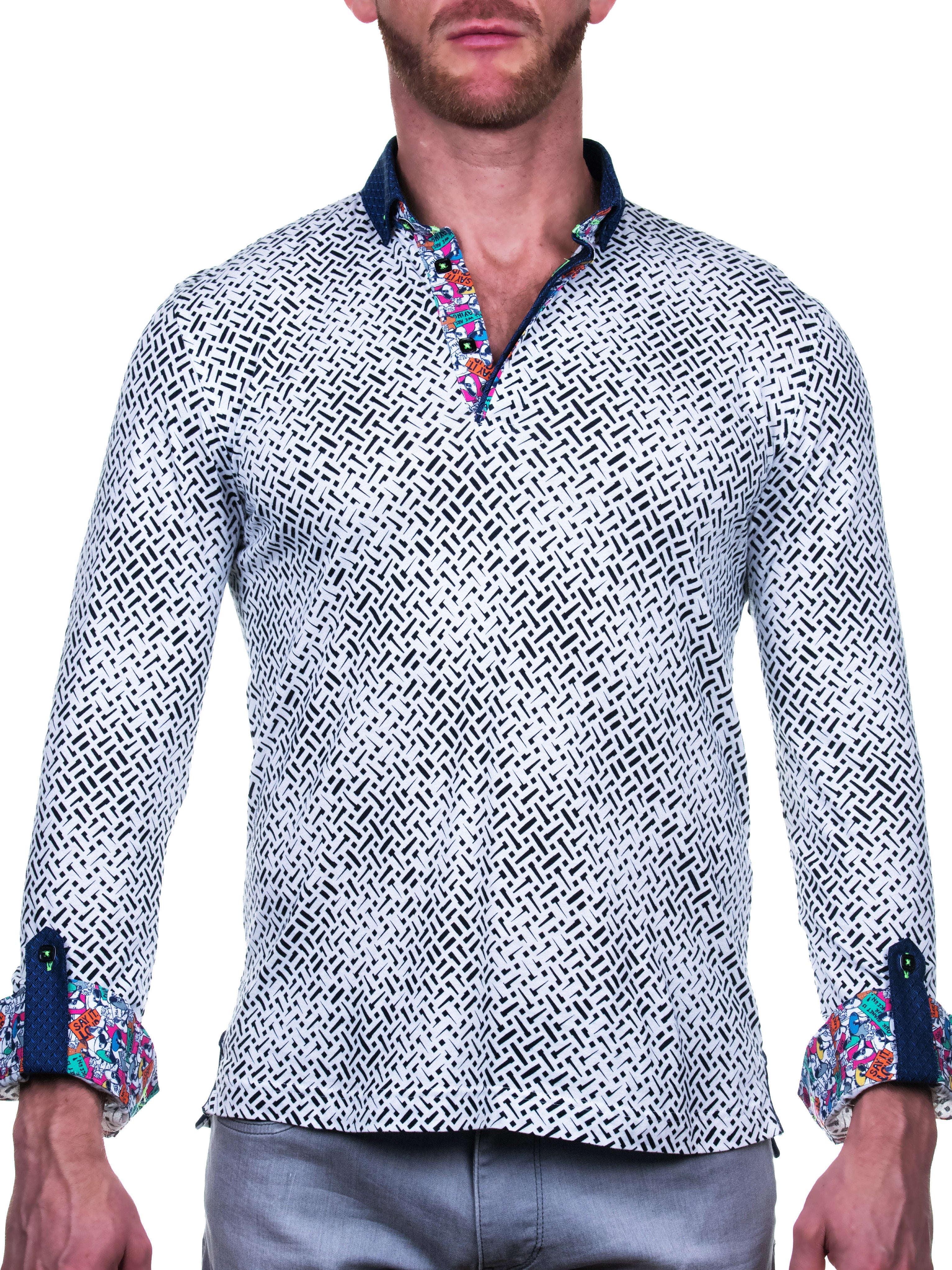 Polo Newton Pin White