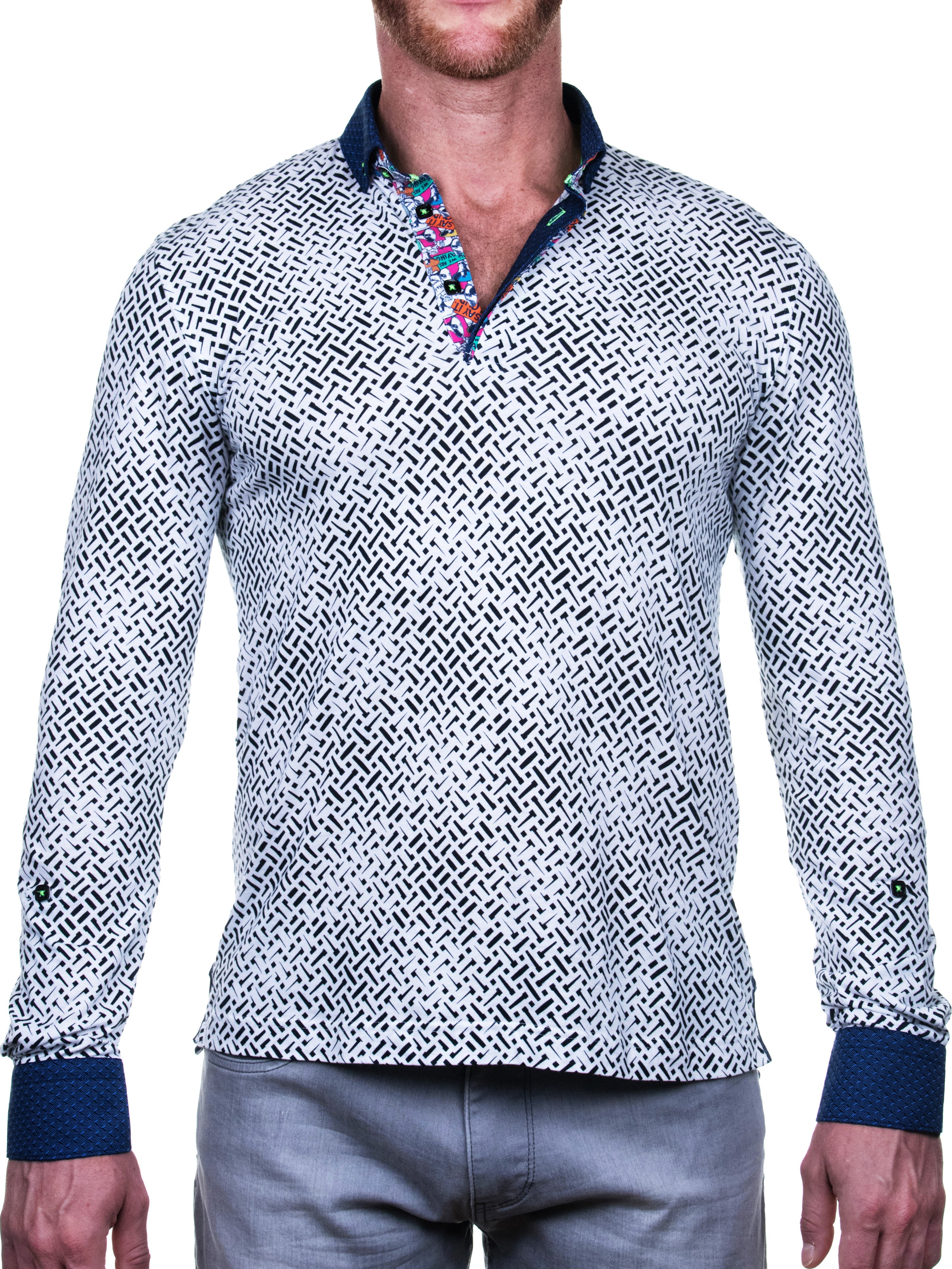 Polo Newton Pin White