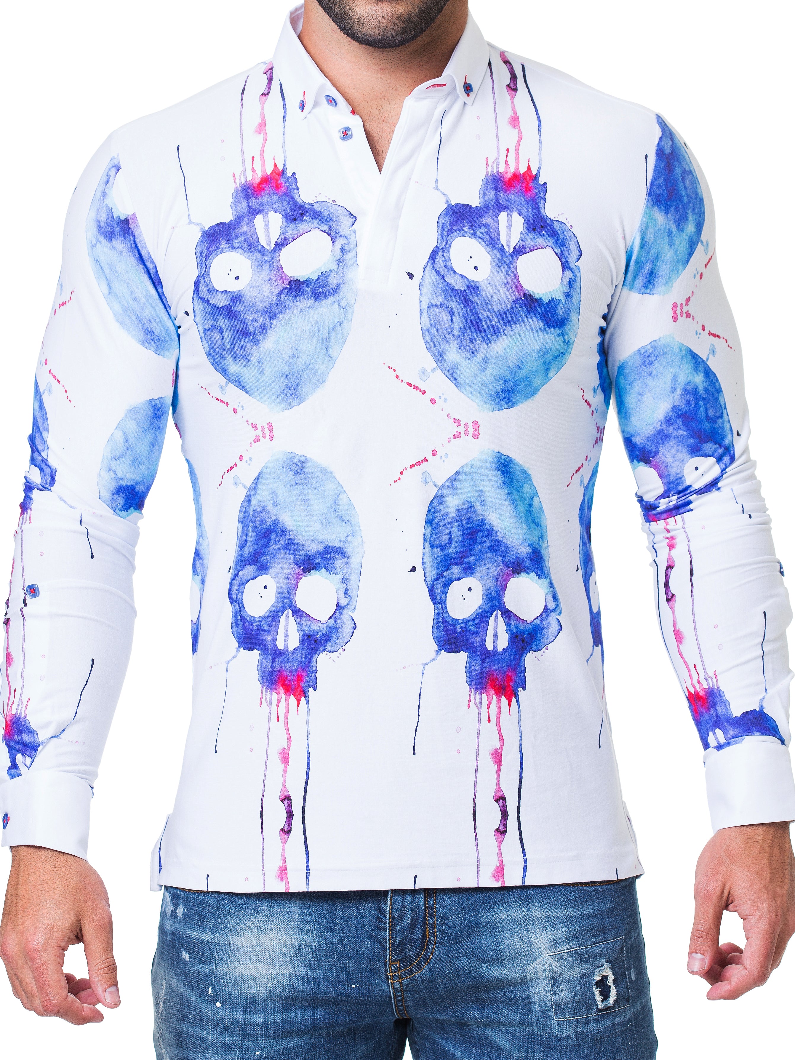 Polo Newton Saatchi White