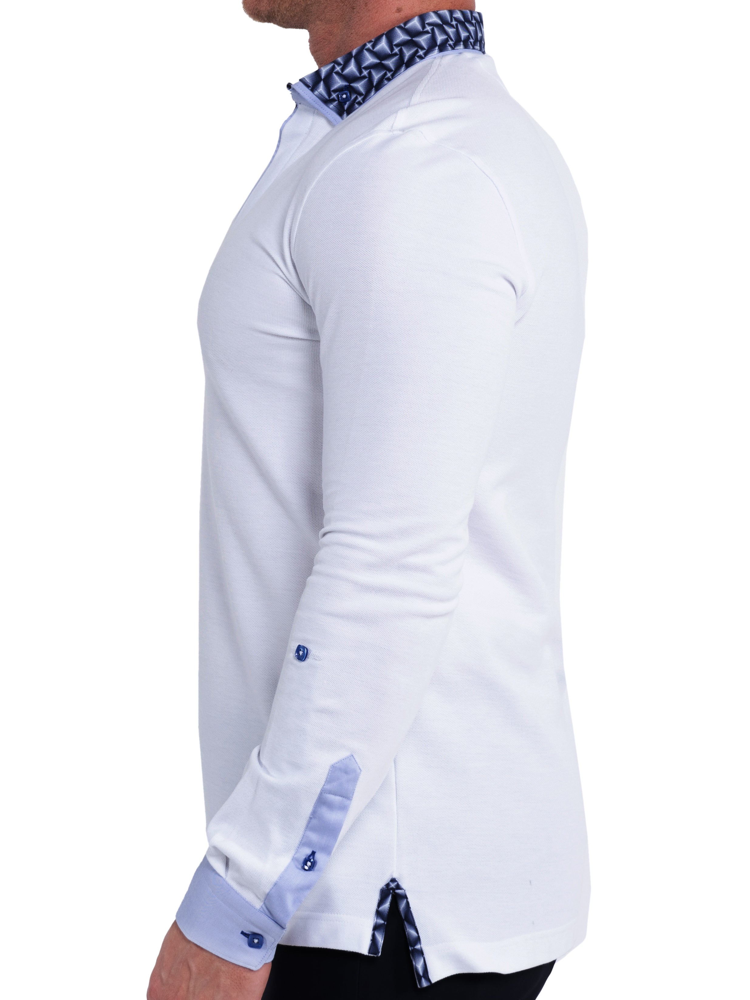 Polo Newton SolidRepeating White