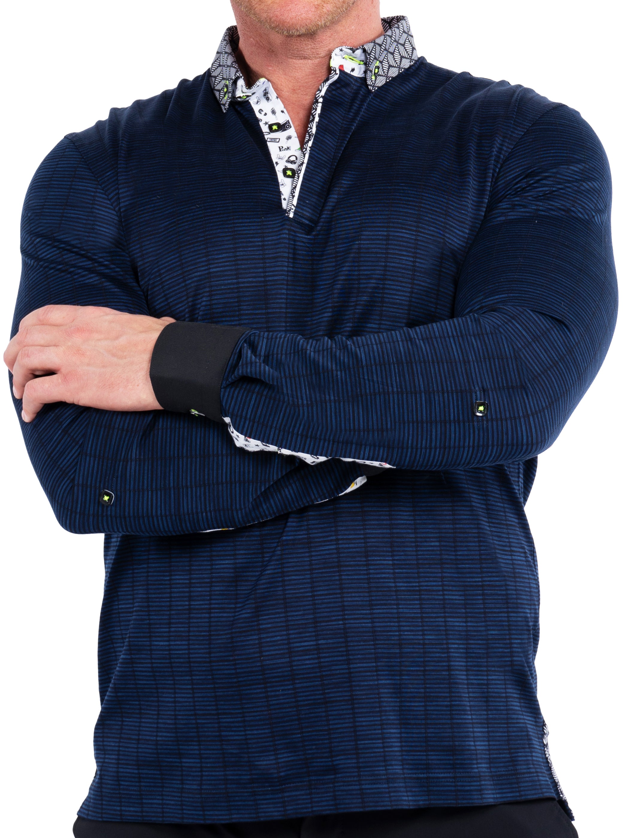 Polo Newton Stacked Blue