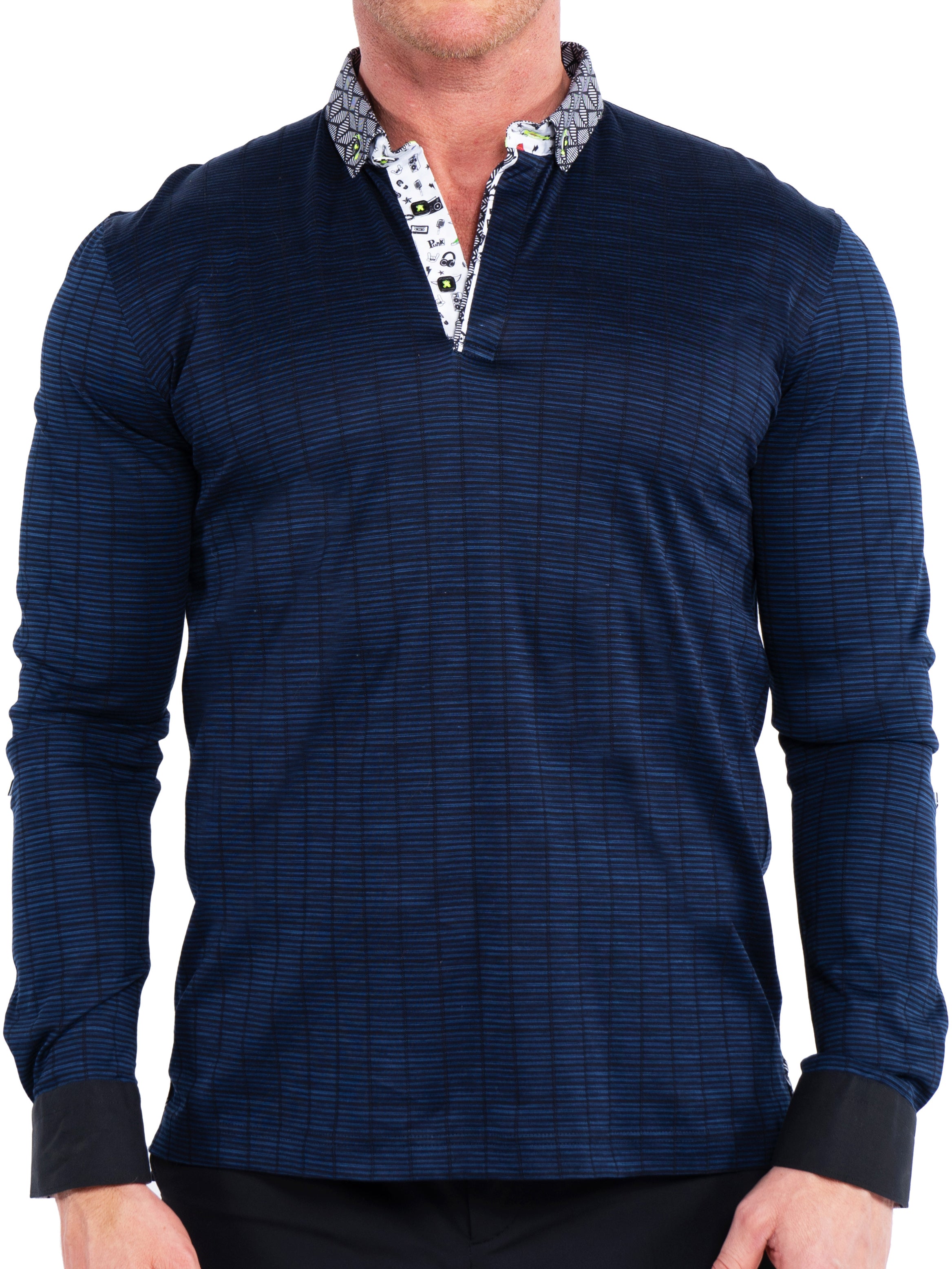 Polo Newton Stacked Blue