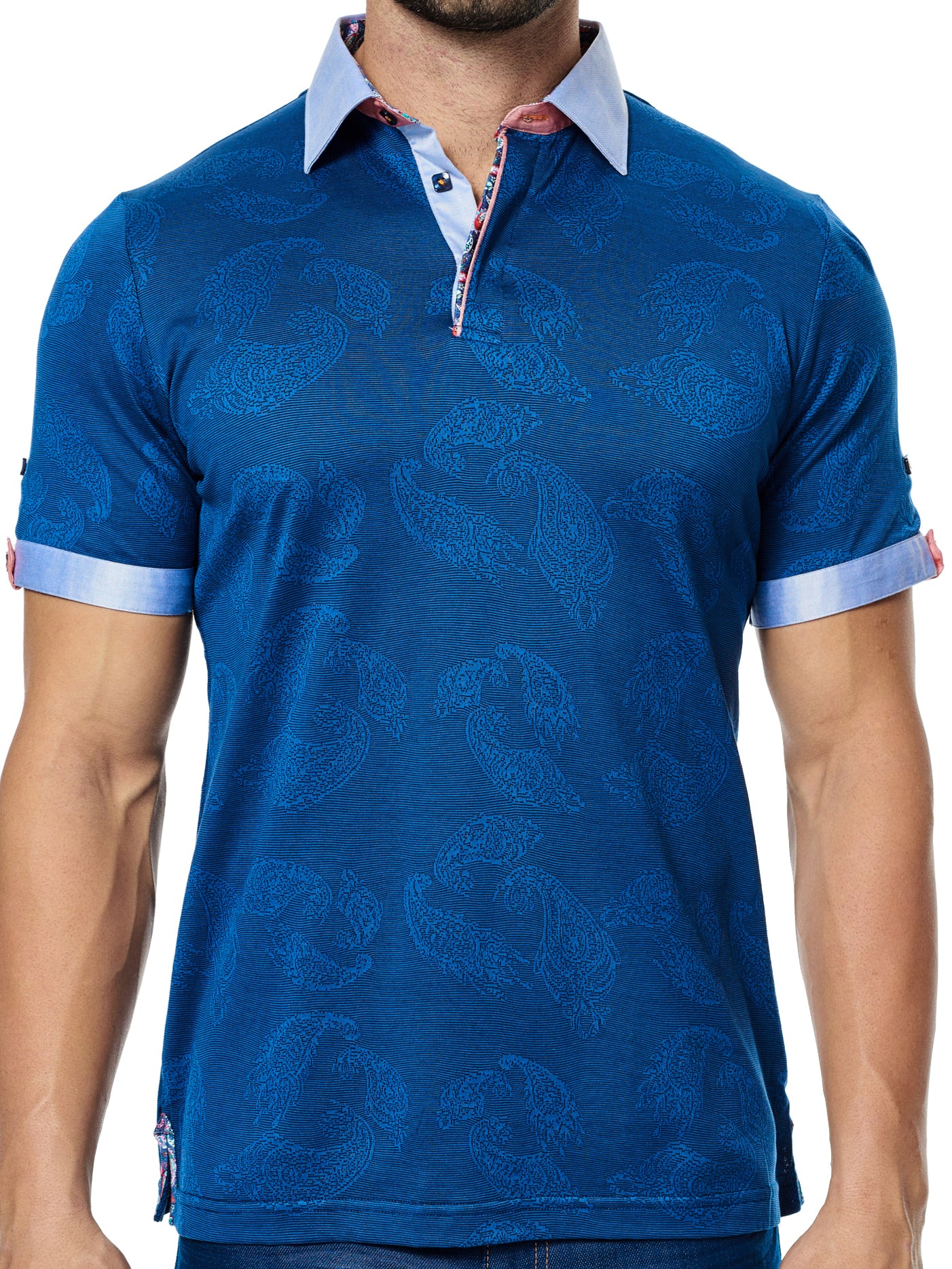 Polo S Paisley Navy Sc