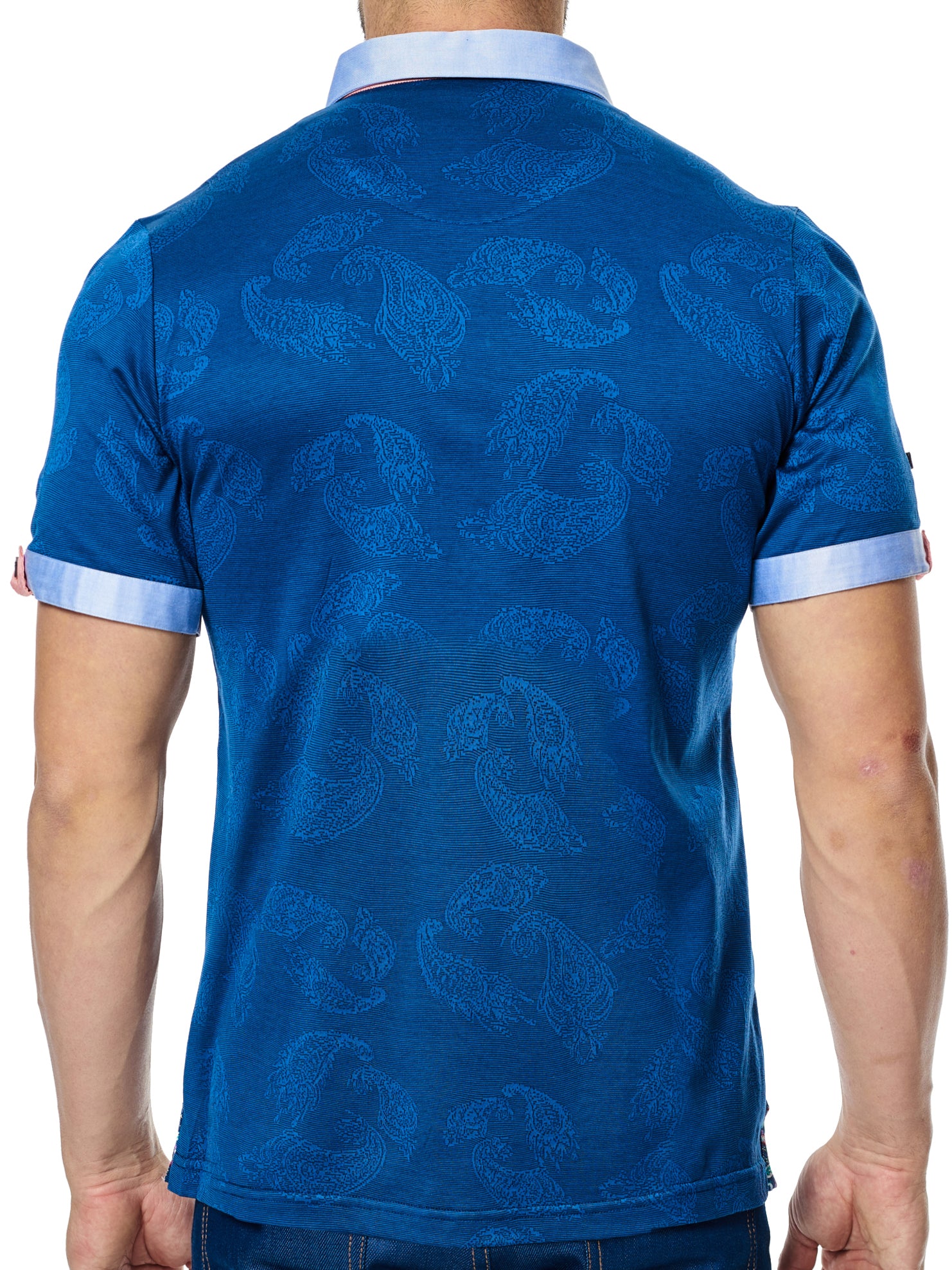 Polo S Paisley Navy Sc