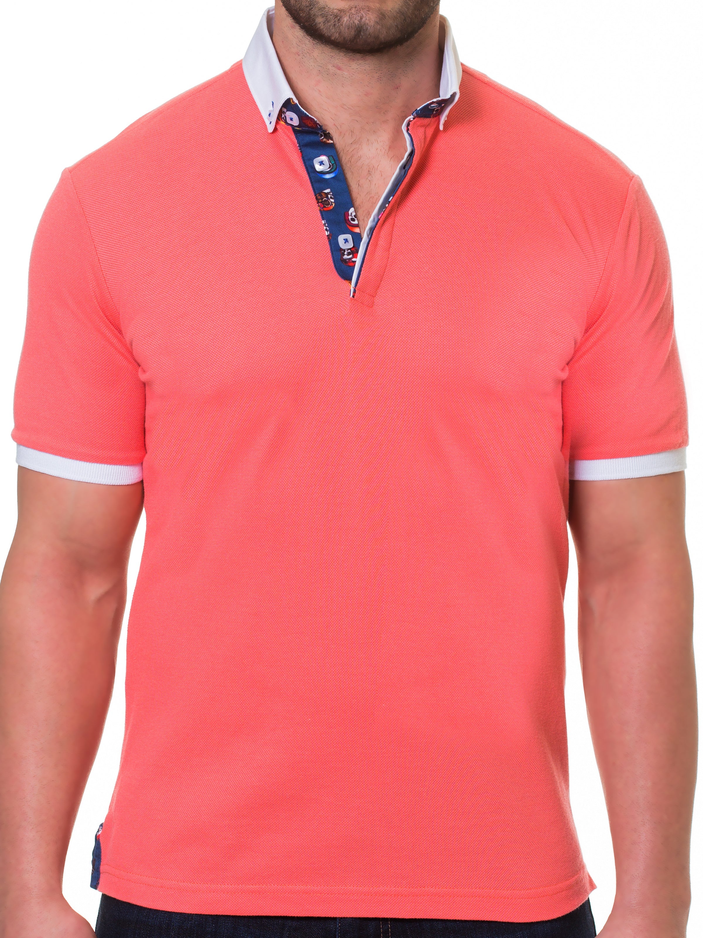Polo S Picque Coral