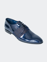 Shoe Class Glossed Blue View-2