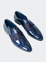 Shoe Class Glossed Blue View-1