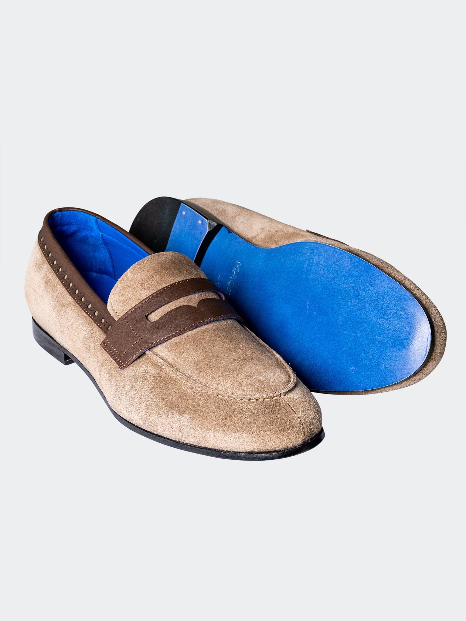 Suede Brown Slip-On Shoe