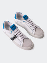 Shoe Casual LineBlue White View-1
