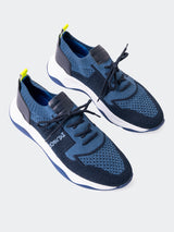 Shoe Casual Vertical Blue View-1
