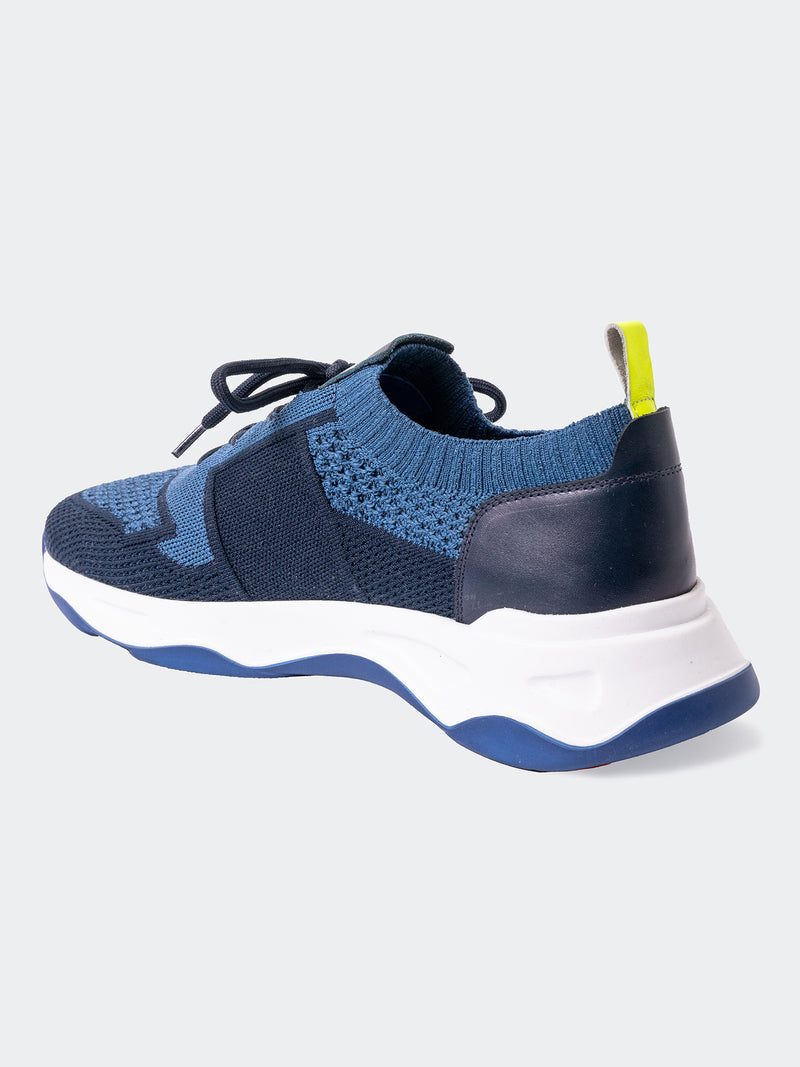 Shoe Casual Vertical Blue