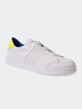 Shoe Casual Lines White View-1