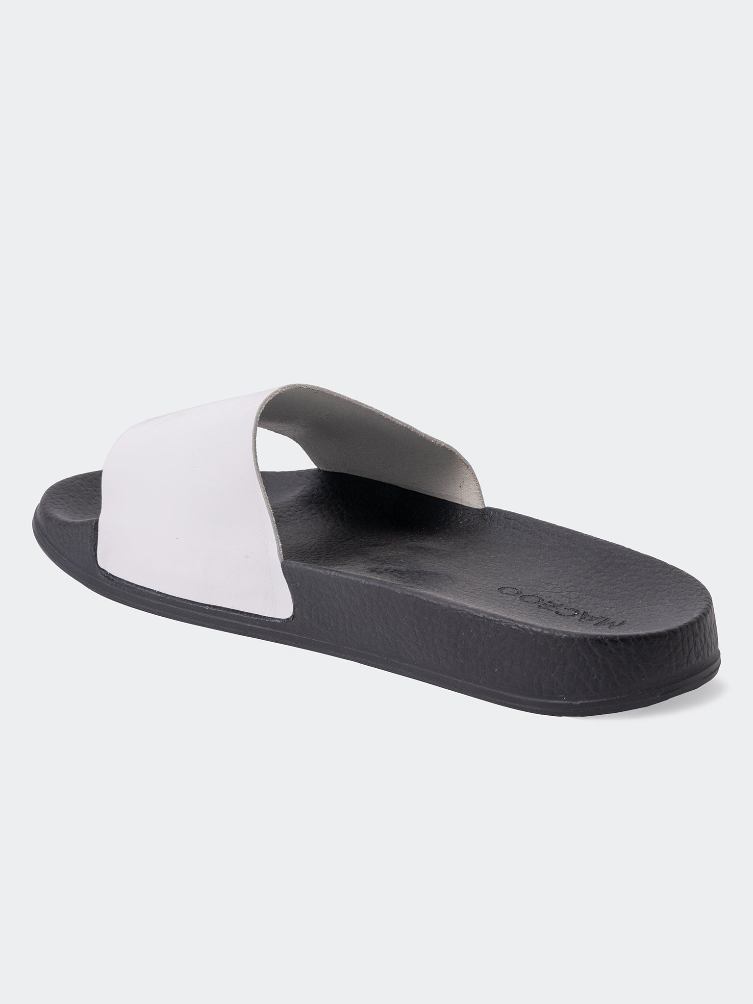 Slide Side Black Shoes