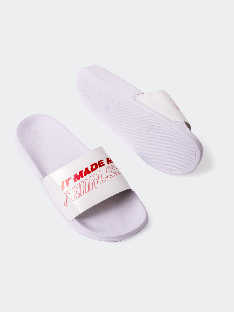Shoe Slide Top White