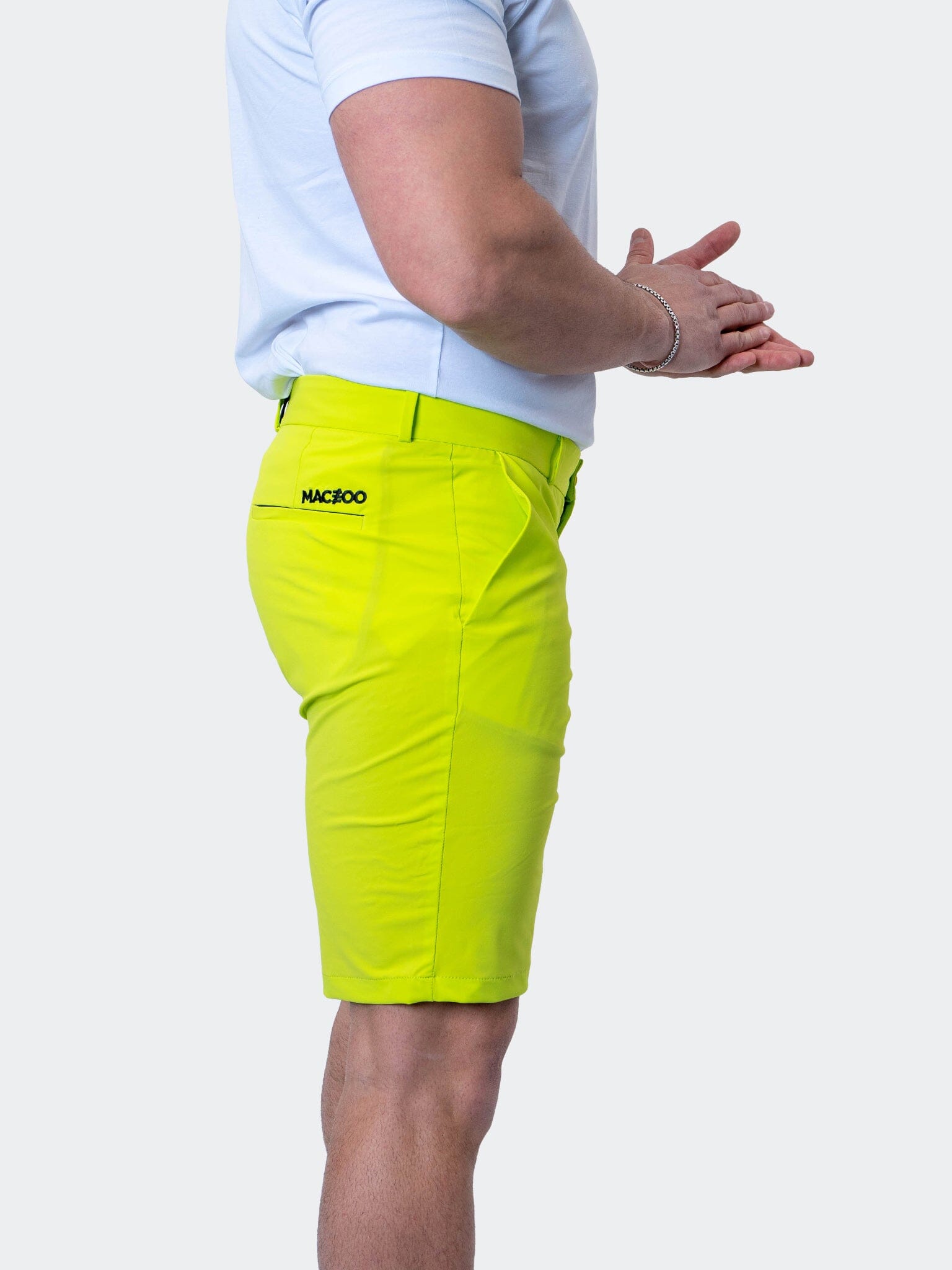 All Day Neon Green Shorts