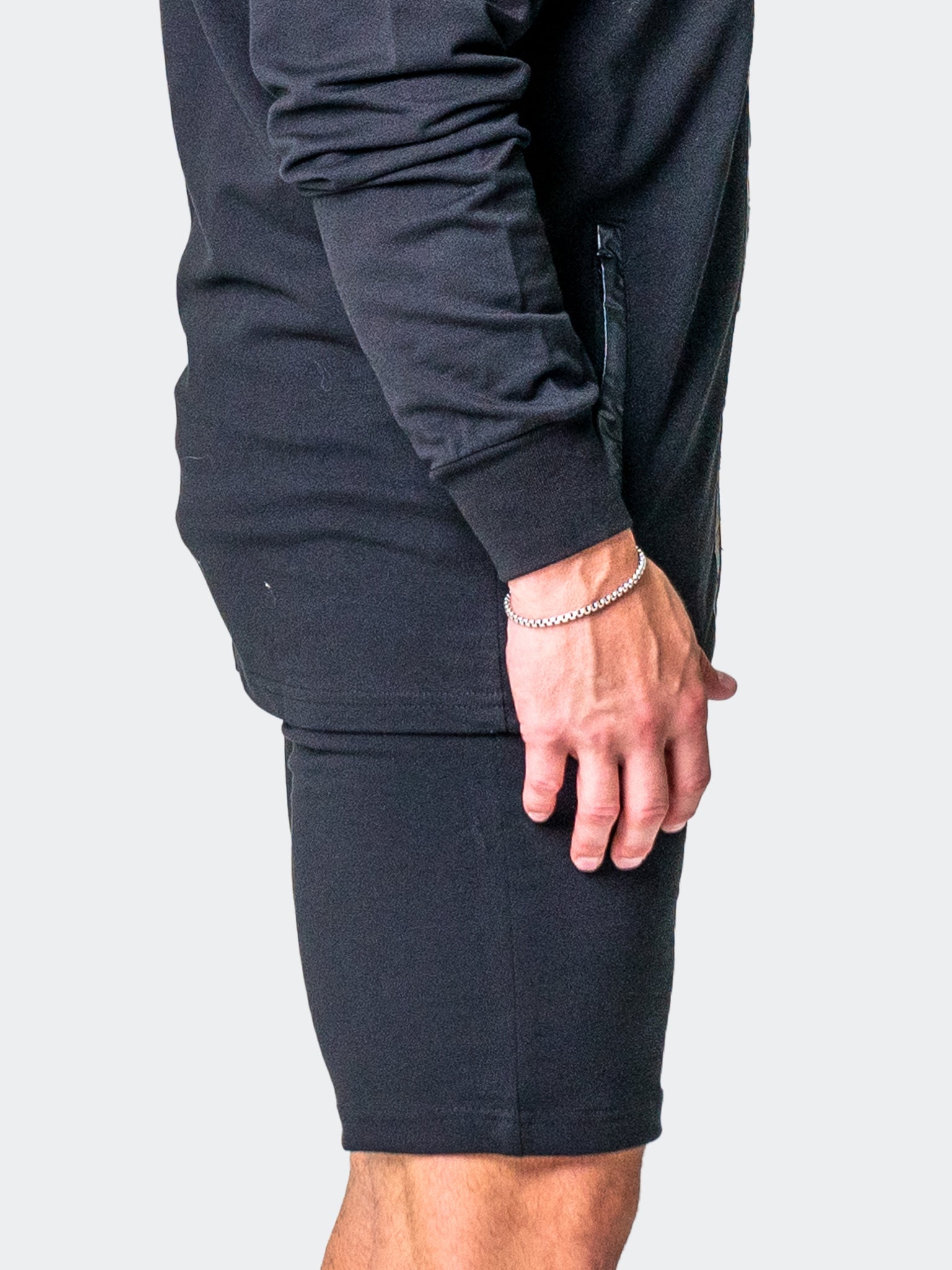 Equal Black Athletic Shorts