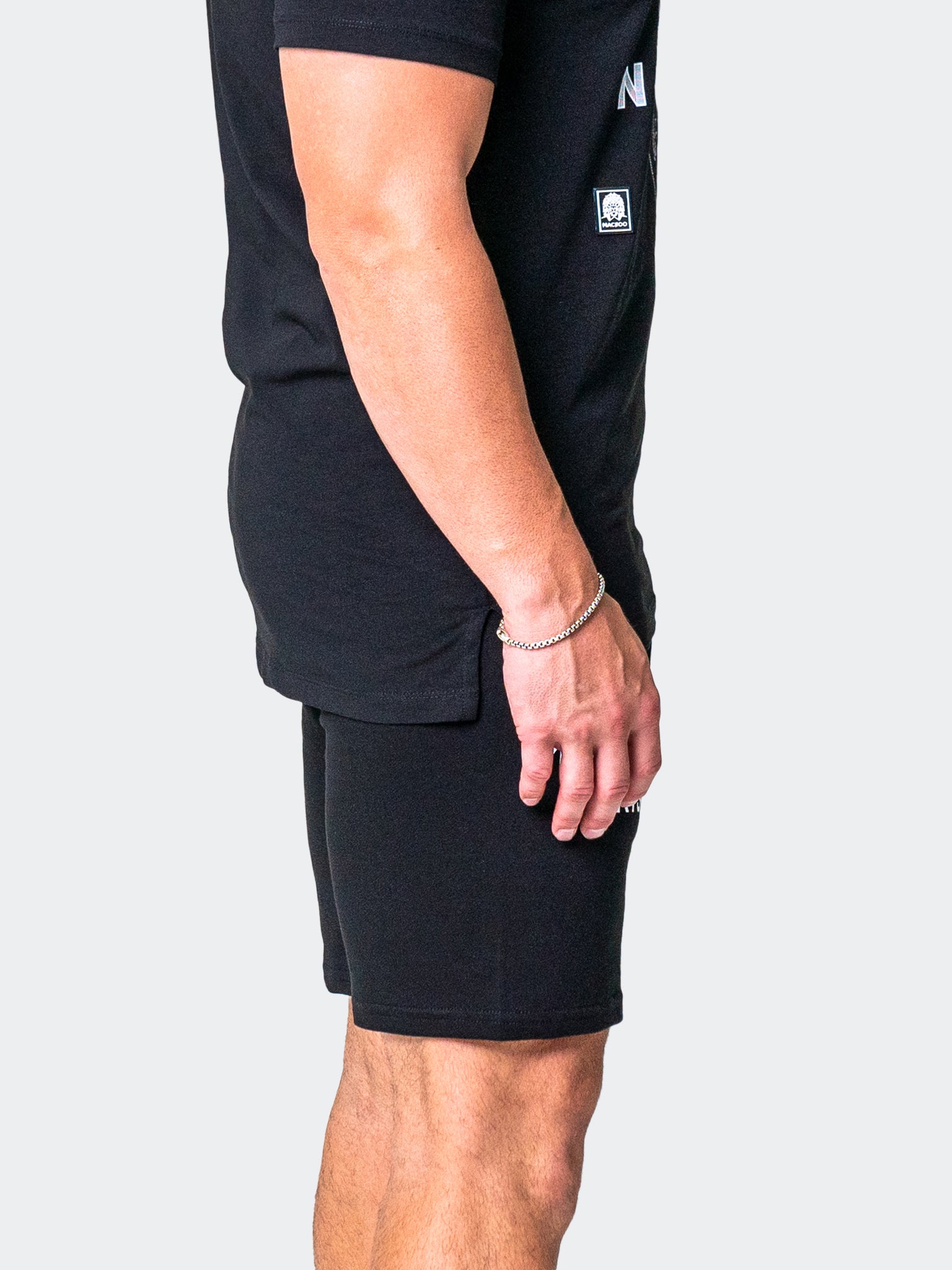 Fast Black Skull Shorts