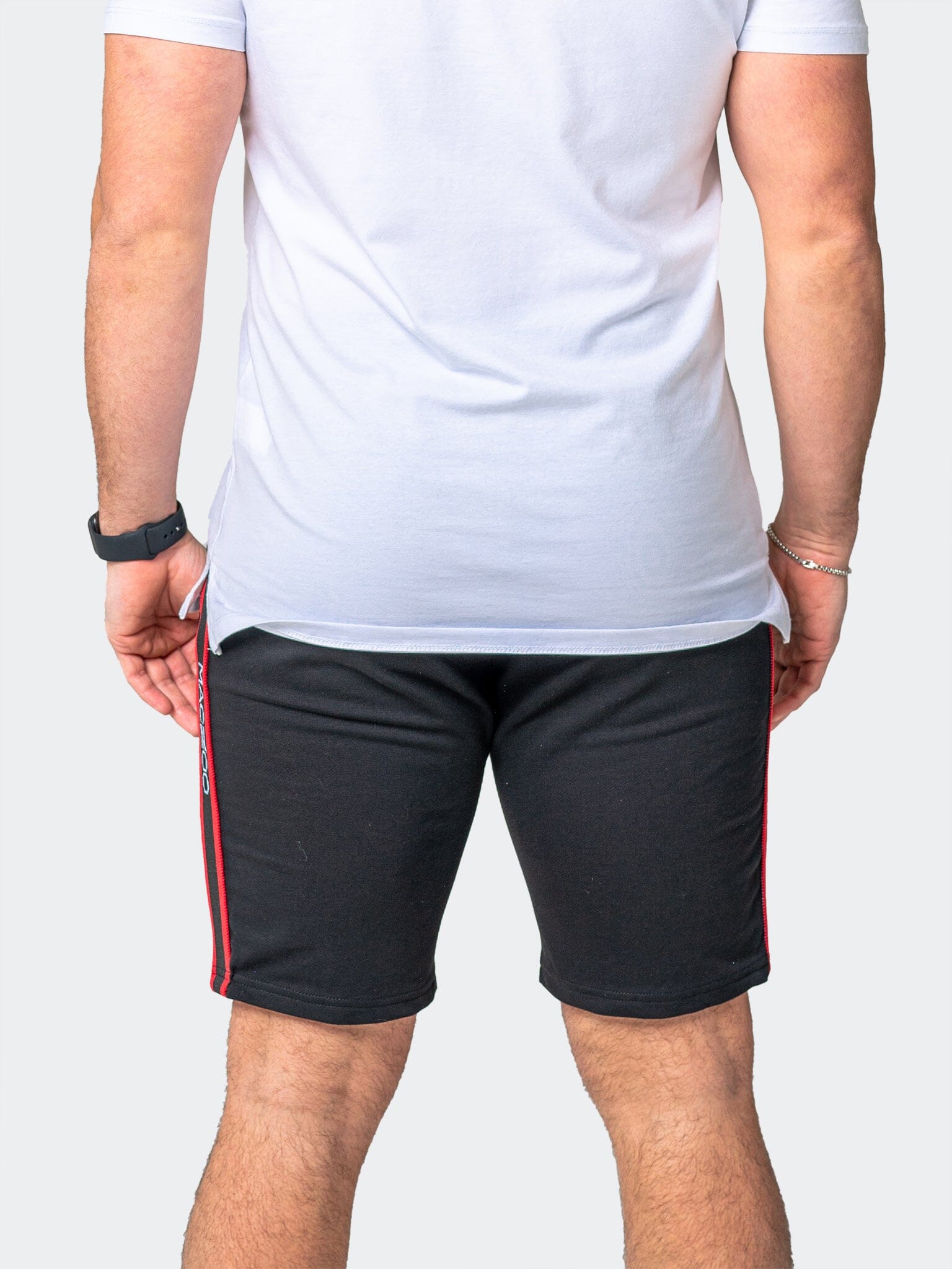 LionLogo Black Athletic Shorts