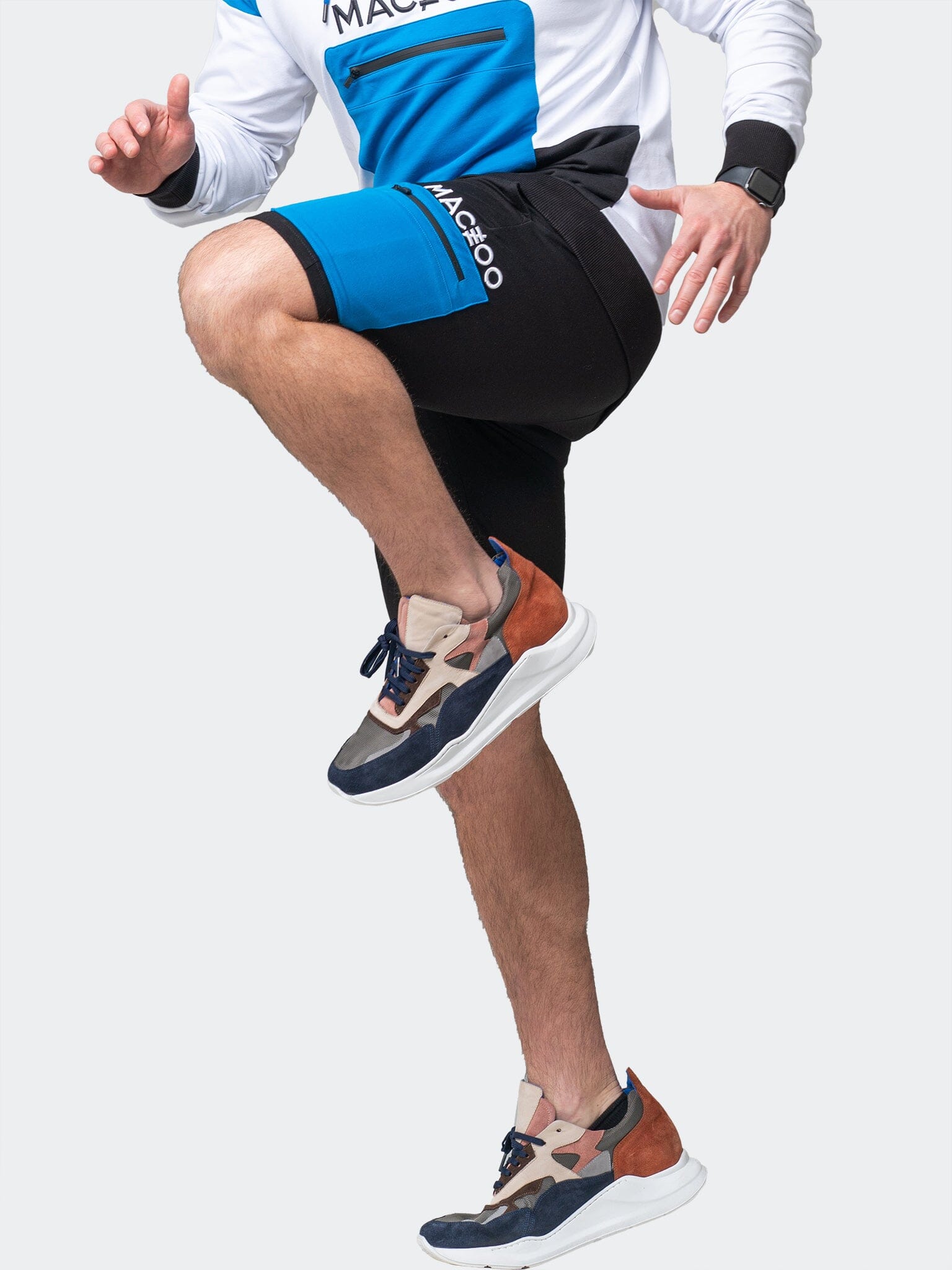 Royal Black Shorts