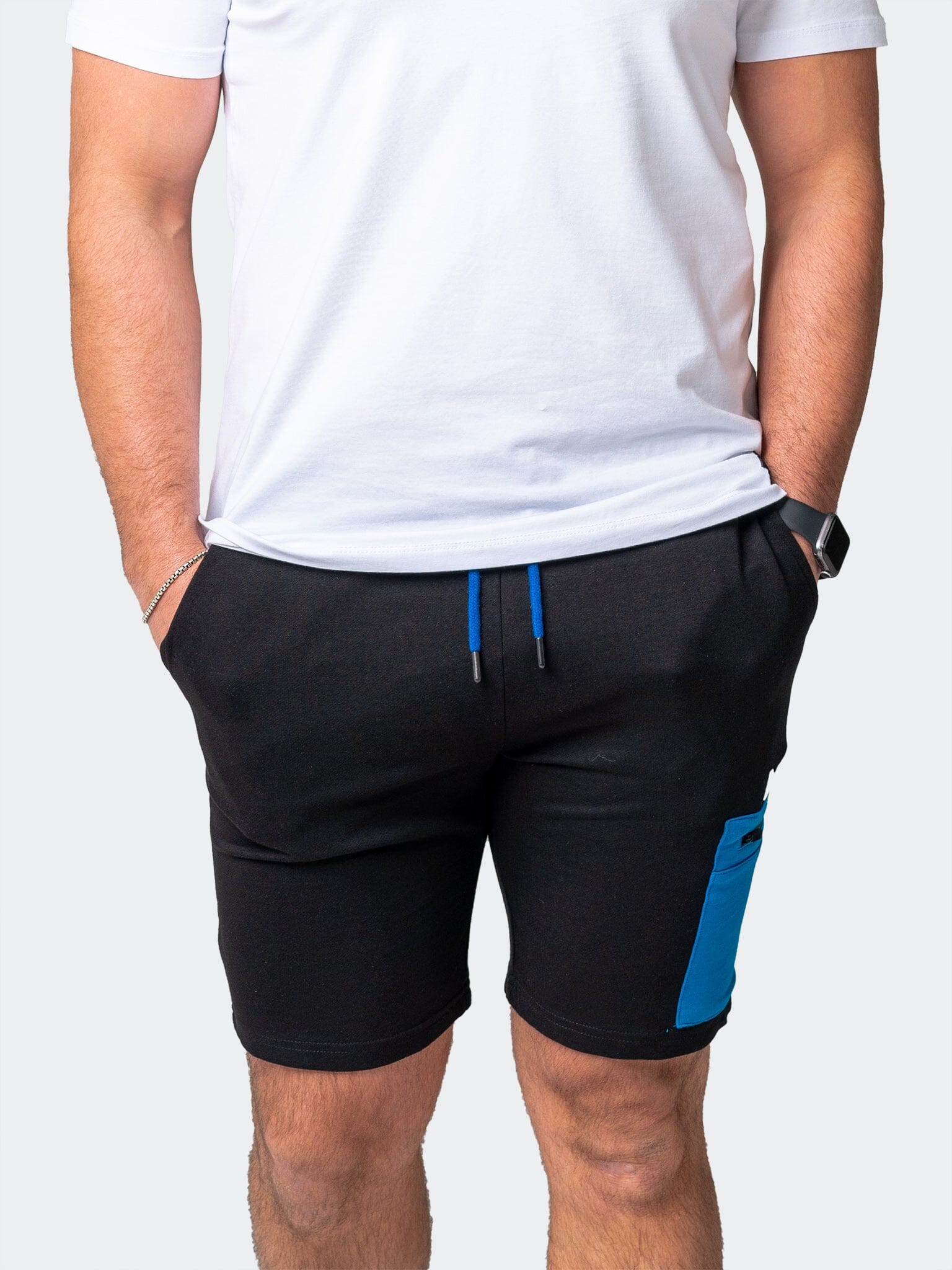 Royal Black Shorts