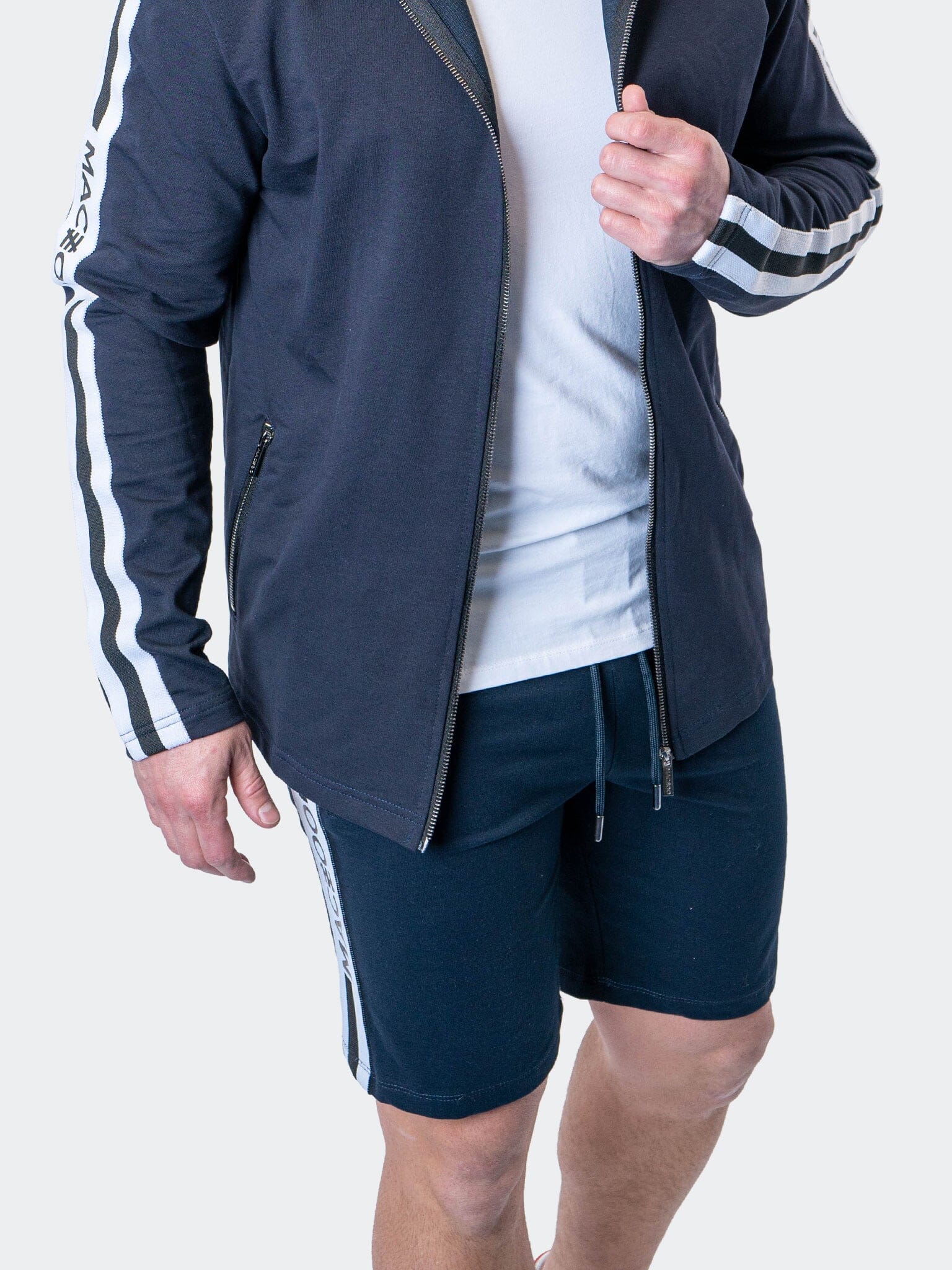 Track Navy Shorts