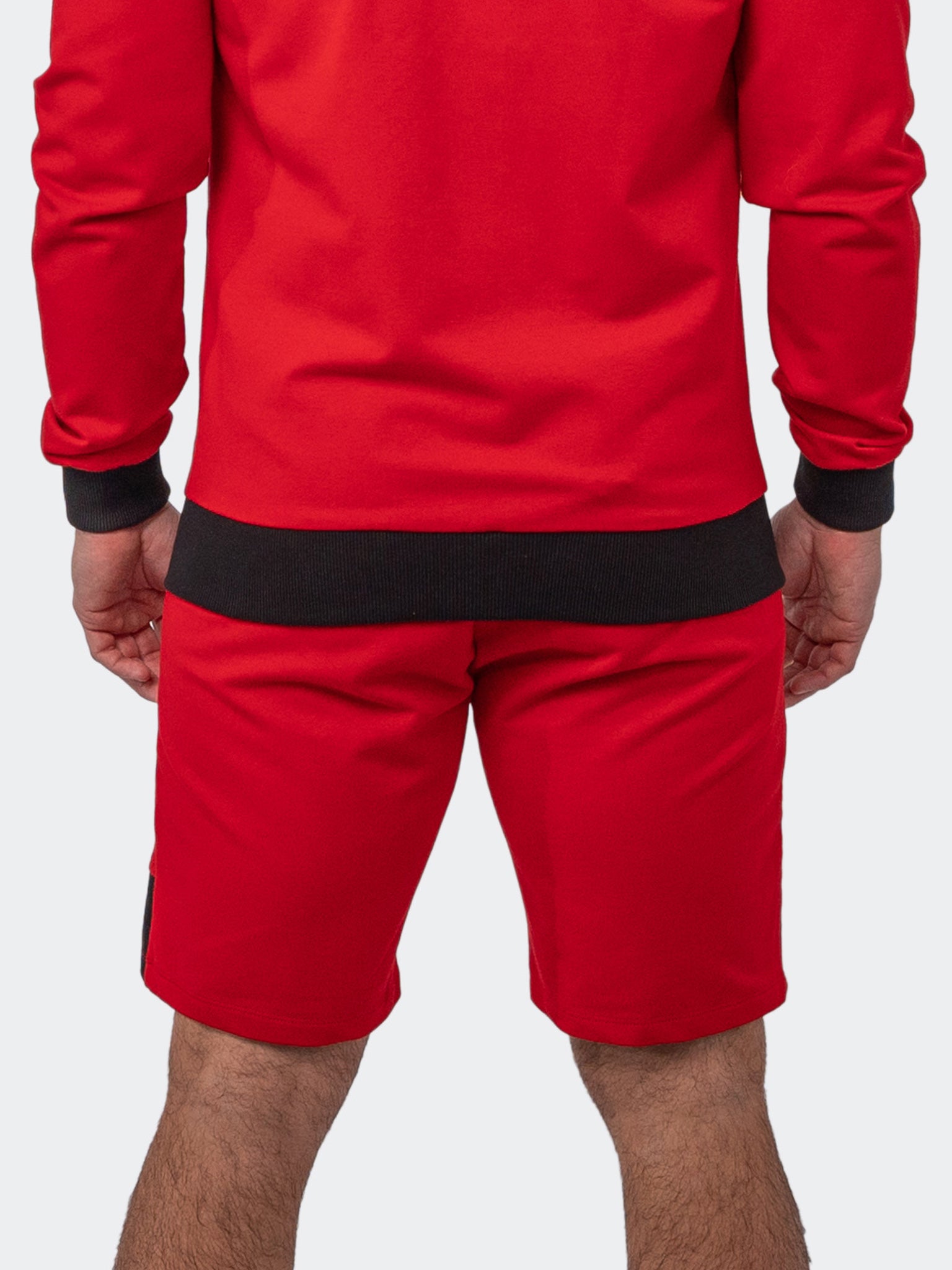 Platform Red Athletic Shorts