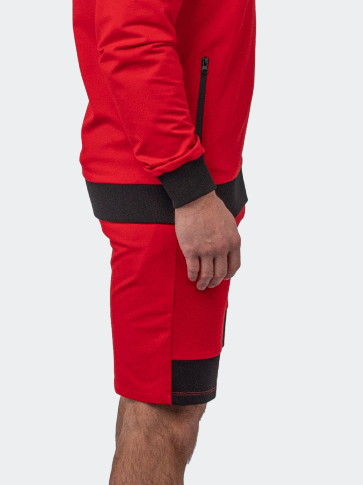Platform Red Athletic Shorts