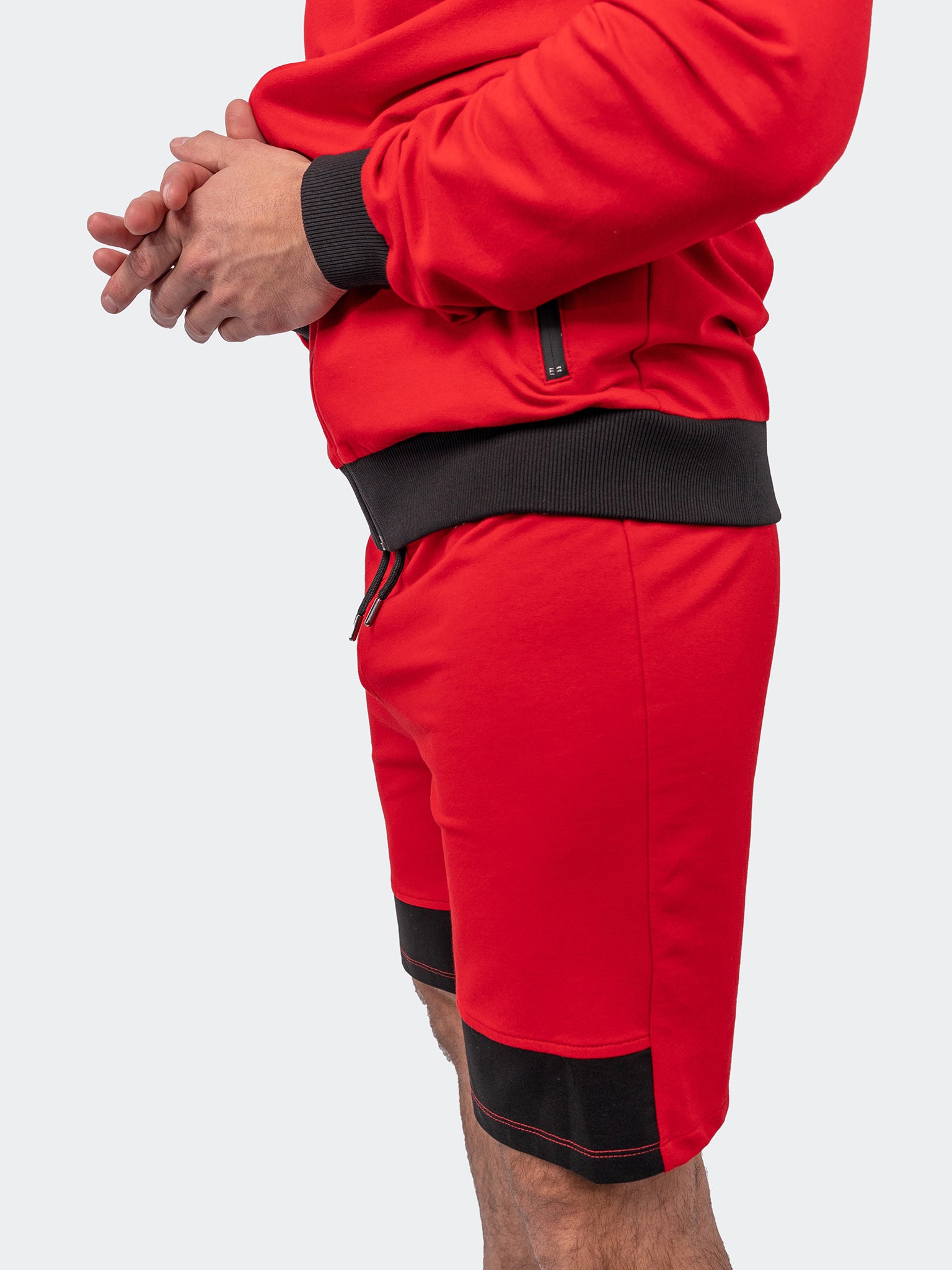 Platform Red Athletic Shorts