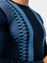 Sweater CrewBrick Blue View-5