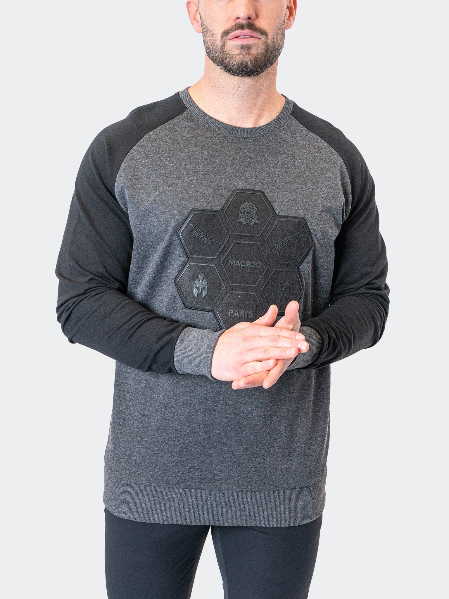 HiveMind Navy Crew Sweater
