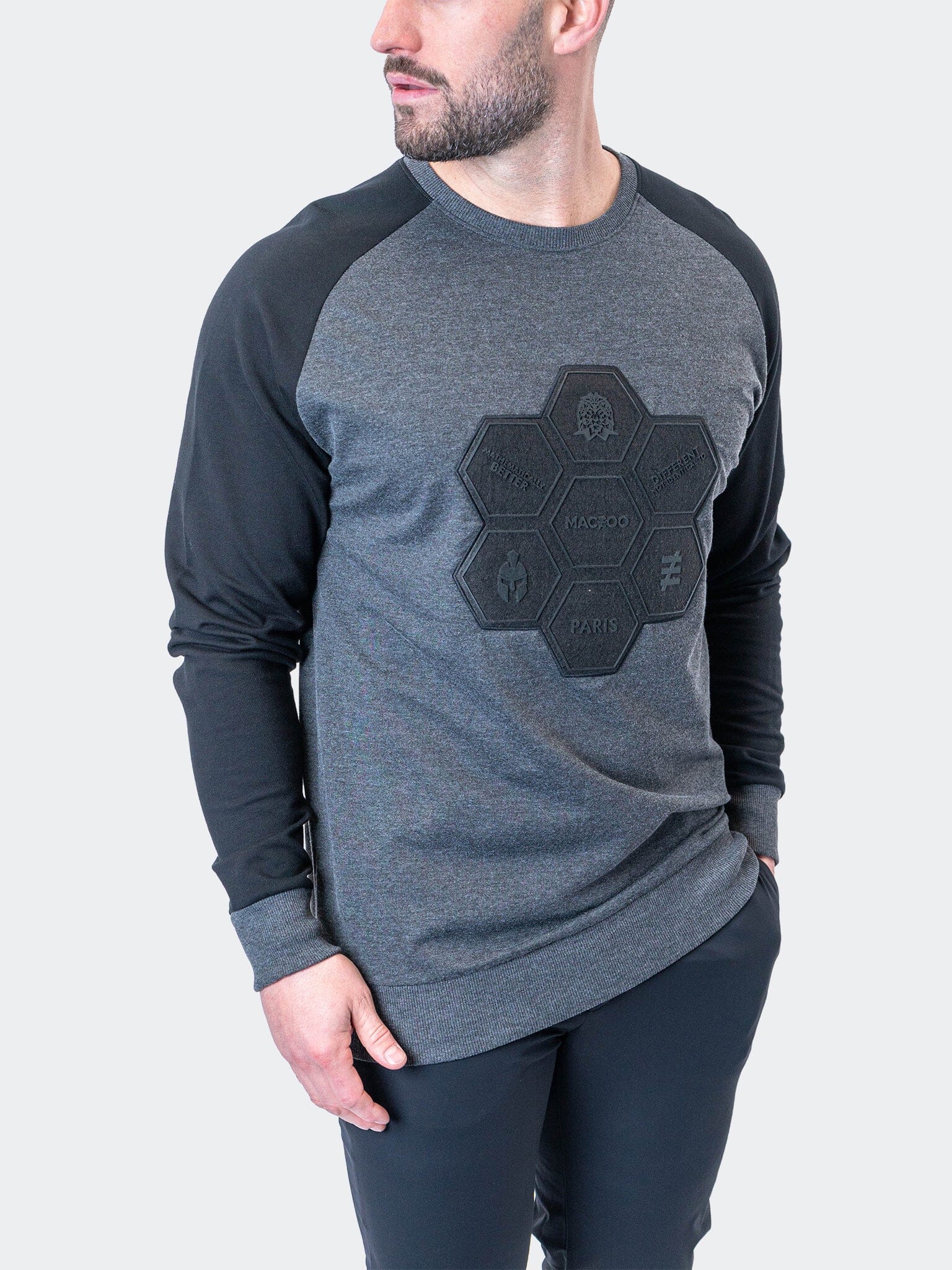 HiveMind Navy Crew Sweater