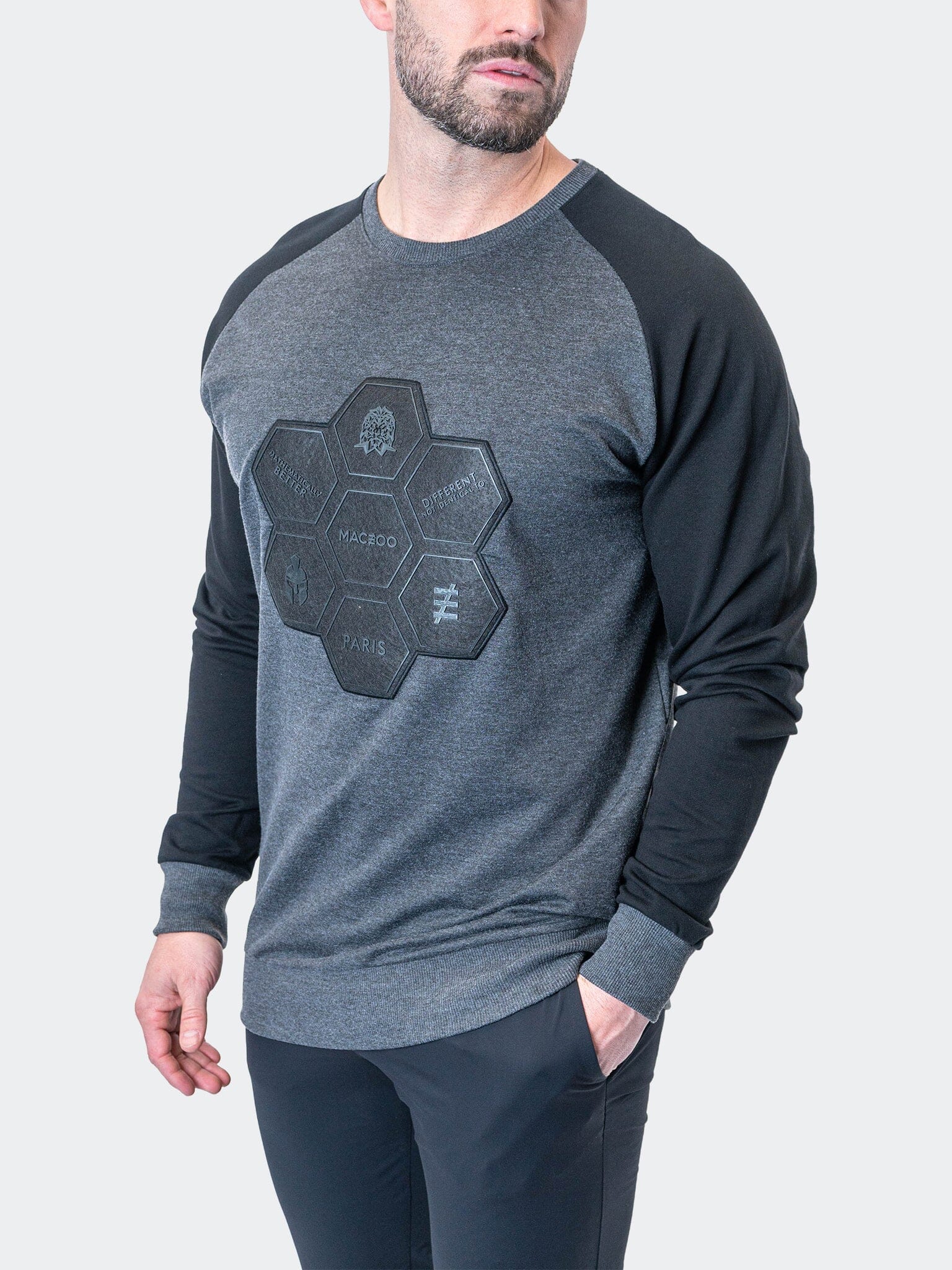 HiveMind Navy Crew Sweater
