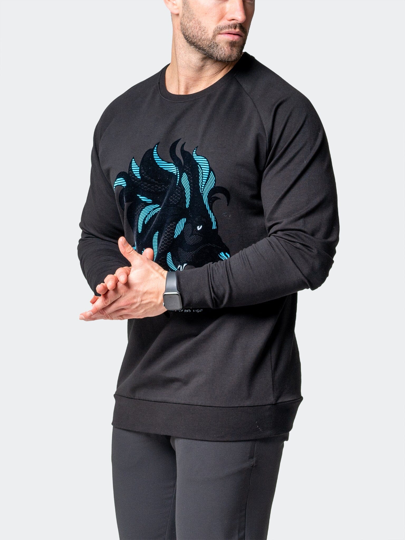 WakeUp Black Sweater