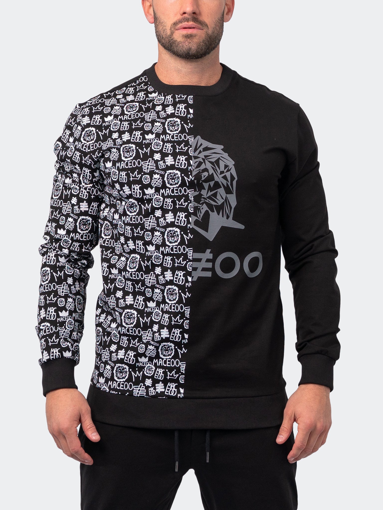 Graffiti Black Sweater