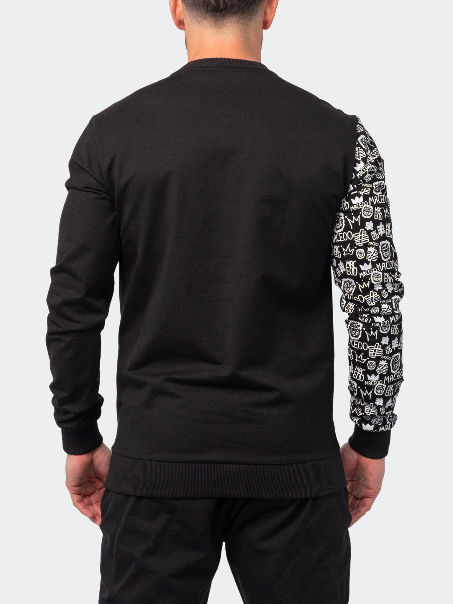 Graffiti Black Sweater