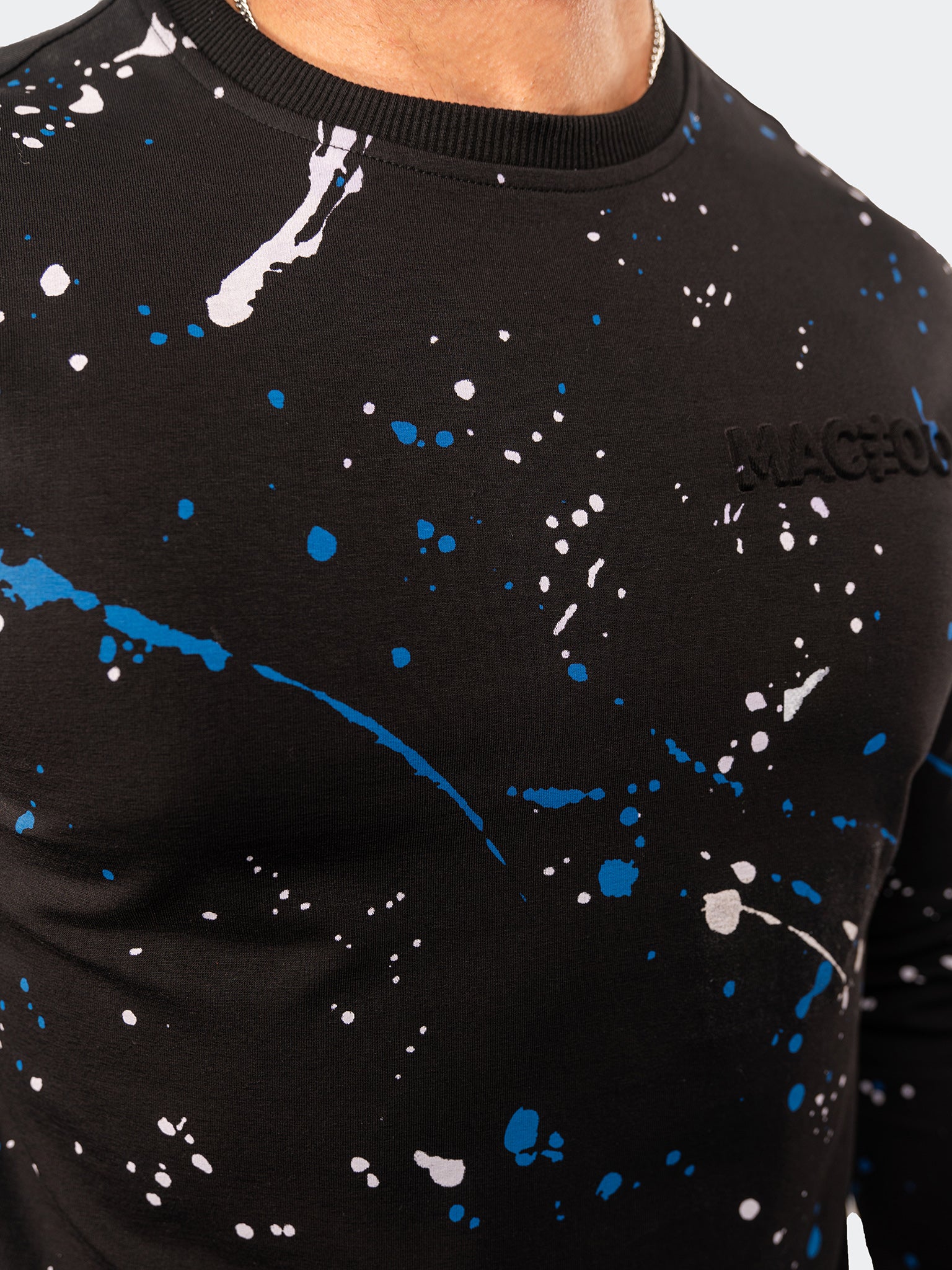 Sweater Splatter Black