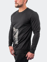Sweater Static Black View-2