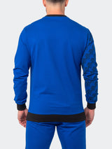 Sweater ZagPanel Blue View-2