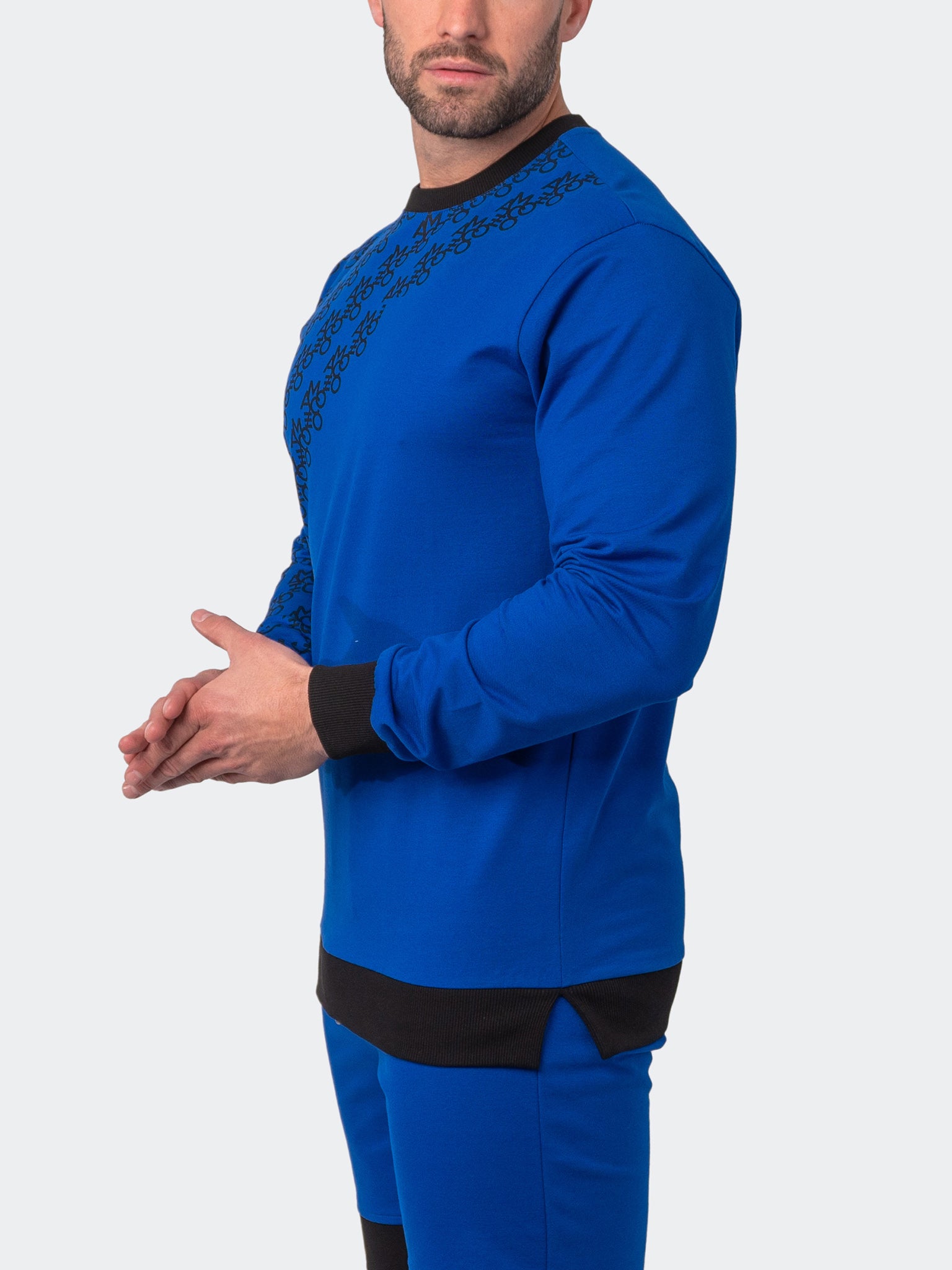 ZagPanel Blue Crew Sweater