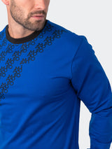 Sweater ZagPanel Blue View-8