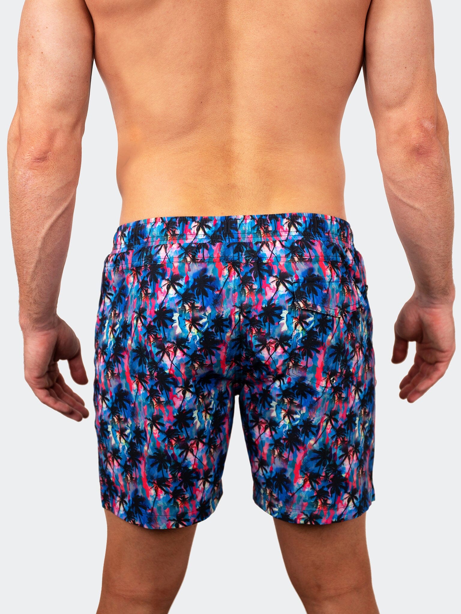 Lion Palm Multi Swim Shorts