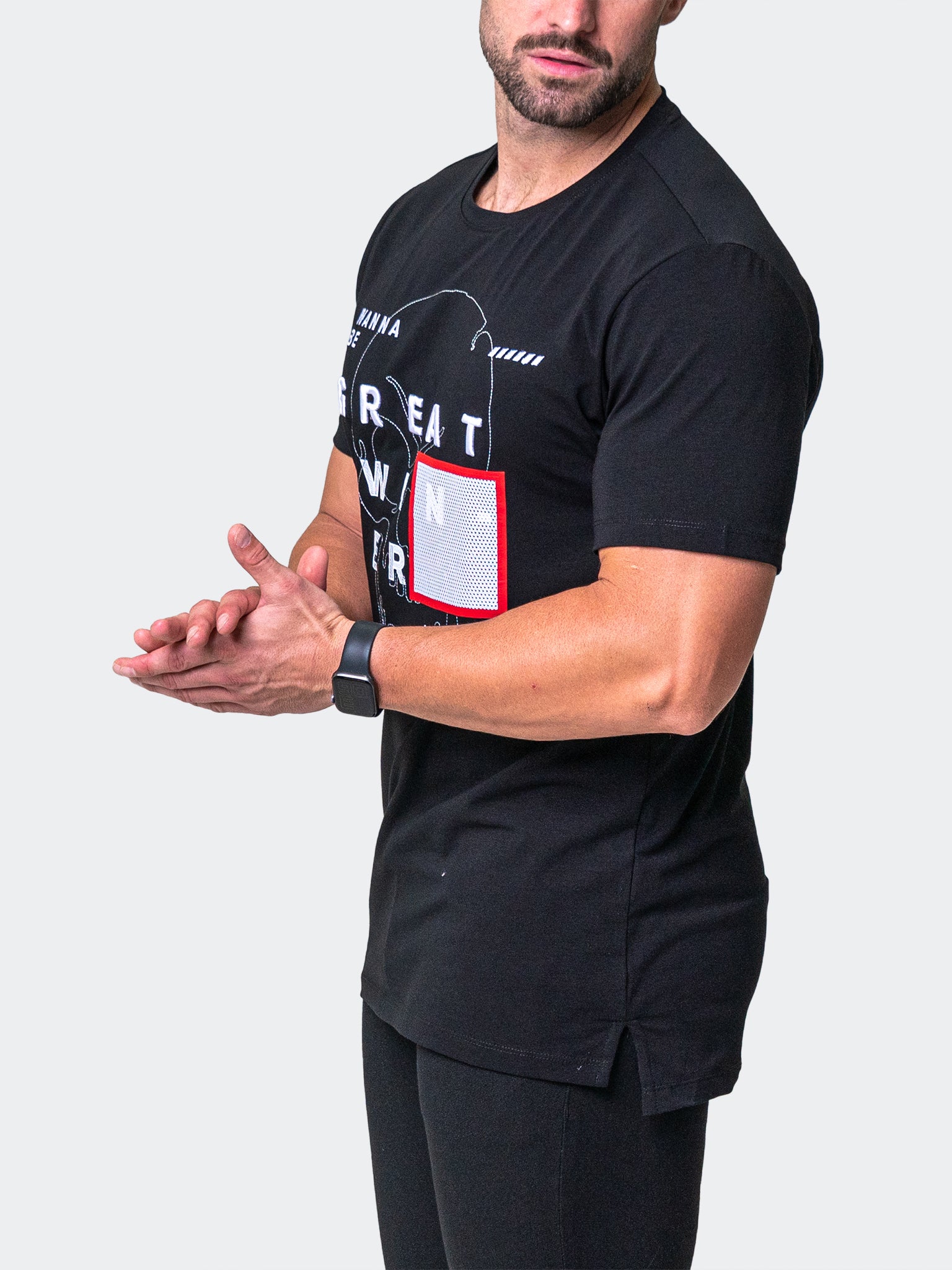 Great Black Graphic Tee
