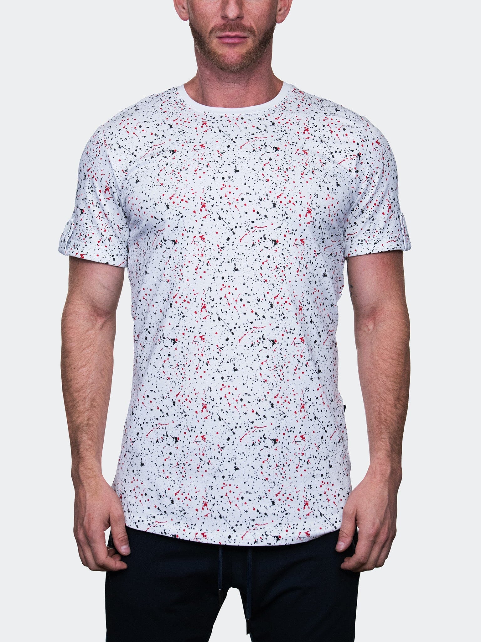 TeeHLZip Spash White