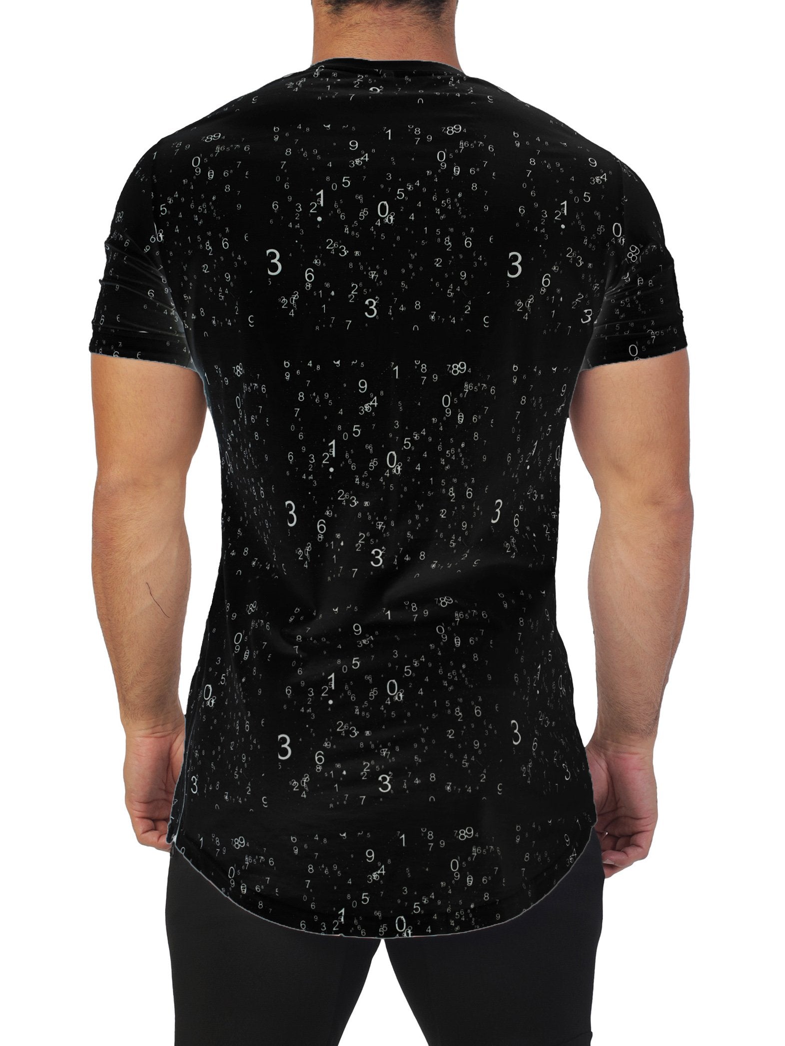 TeeHLZip Number Black