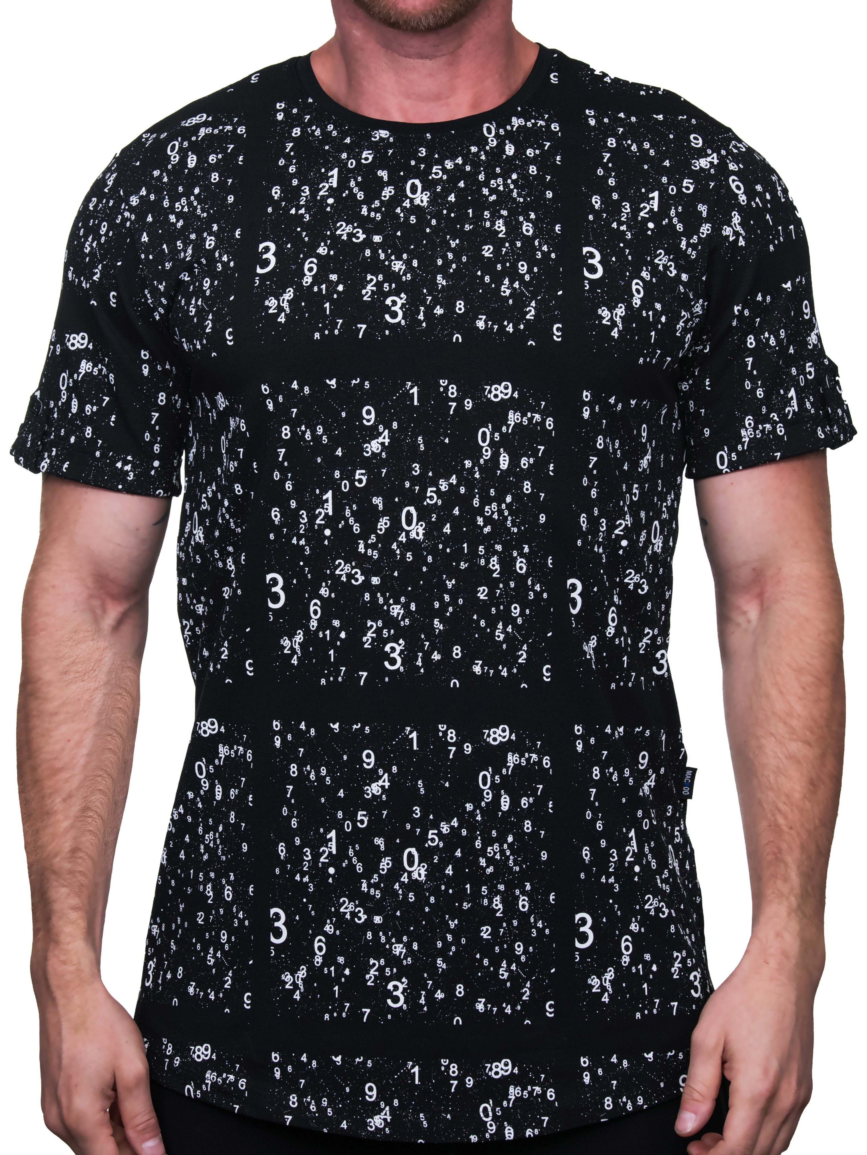 TeeHLZip Number Black
