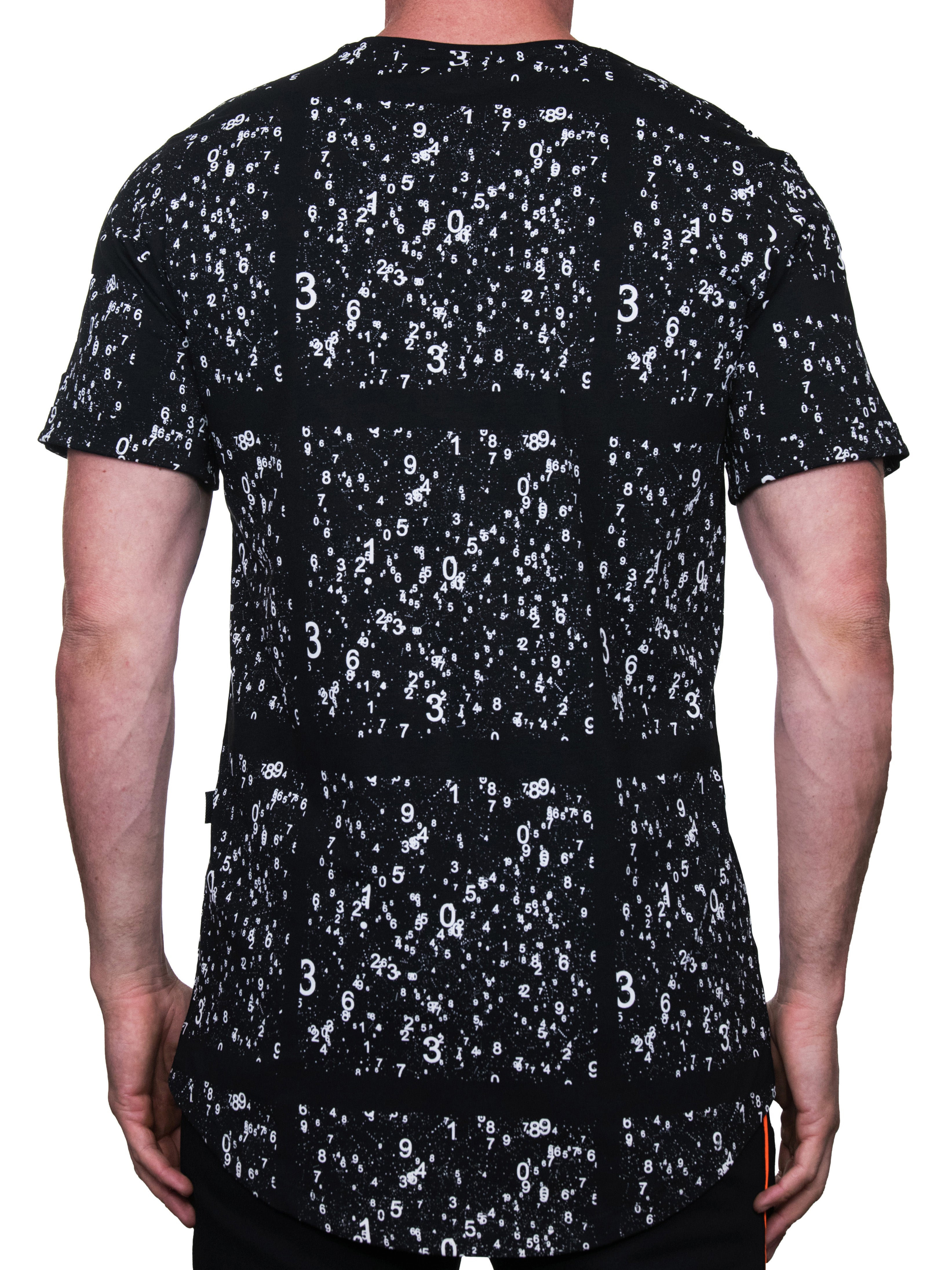 TeeHLZip Number Black